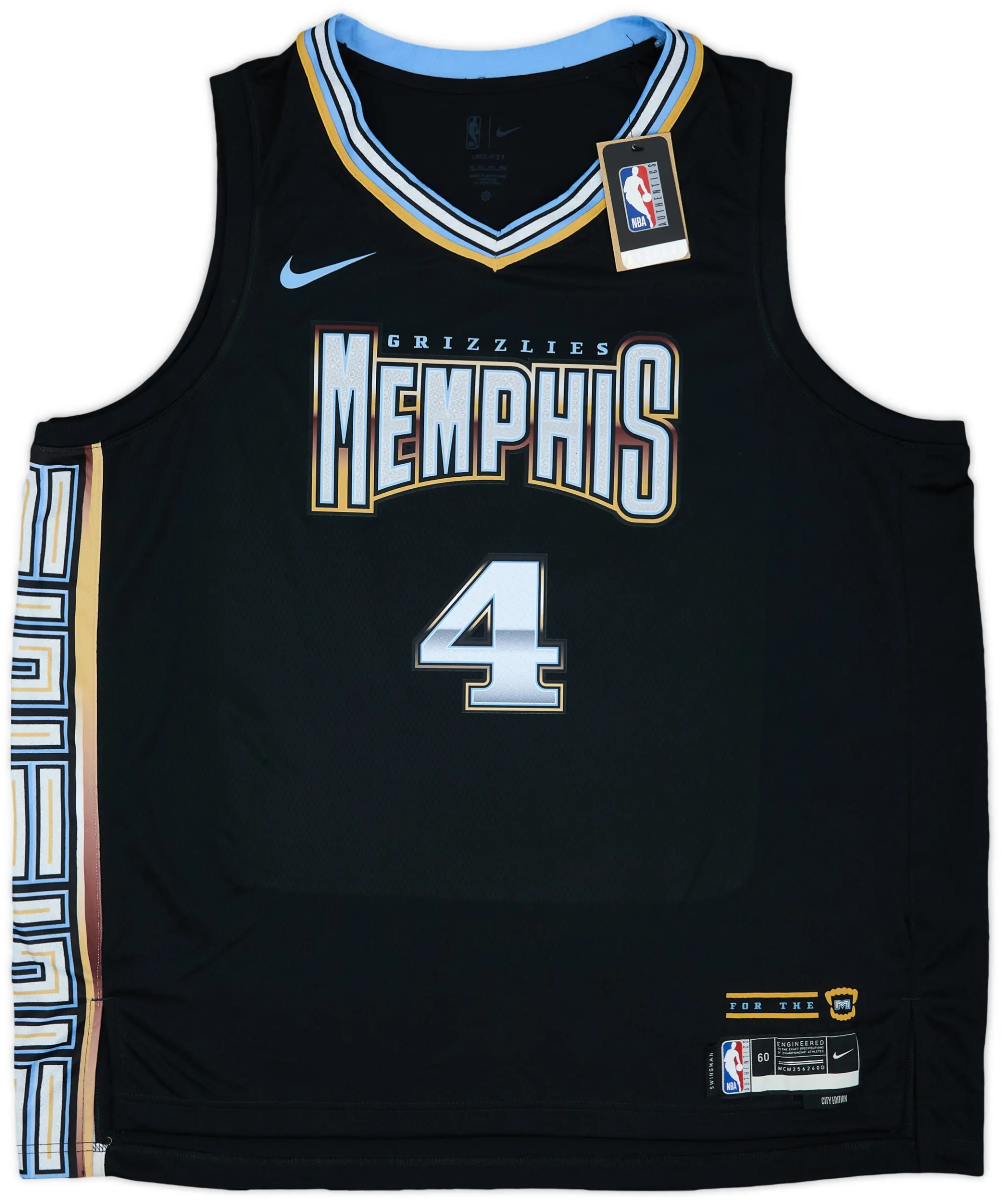2022-23 Memphis Grizzlies Adams #4 Nike Swingman Alternate Jersey (3XL)