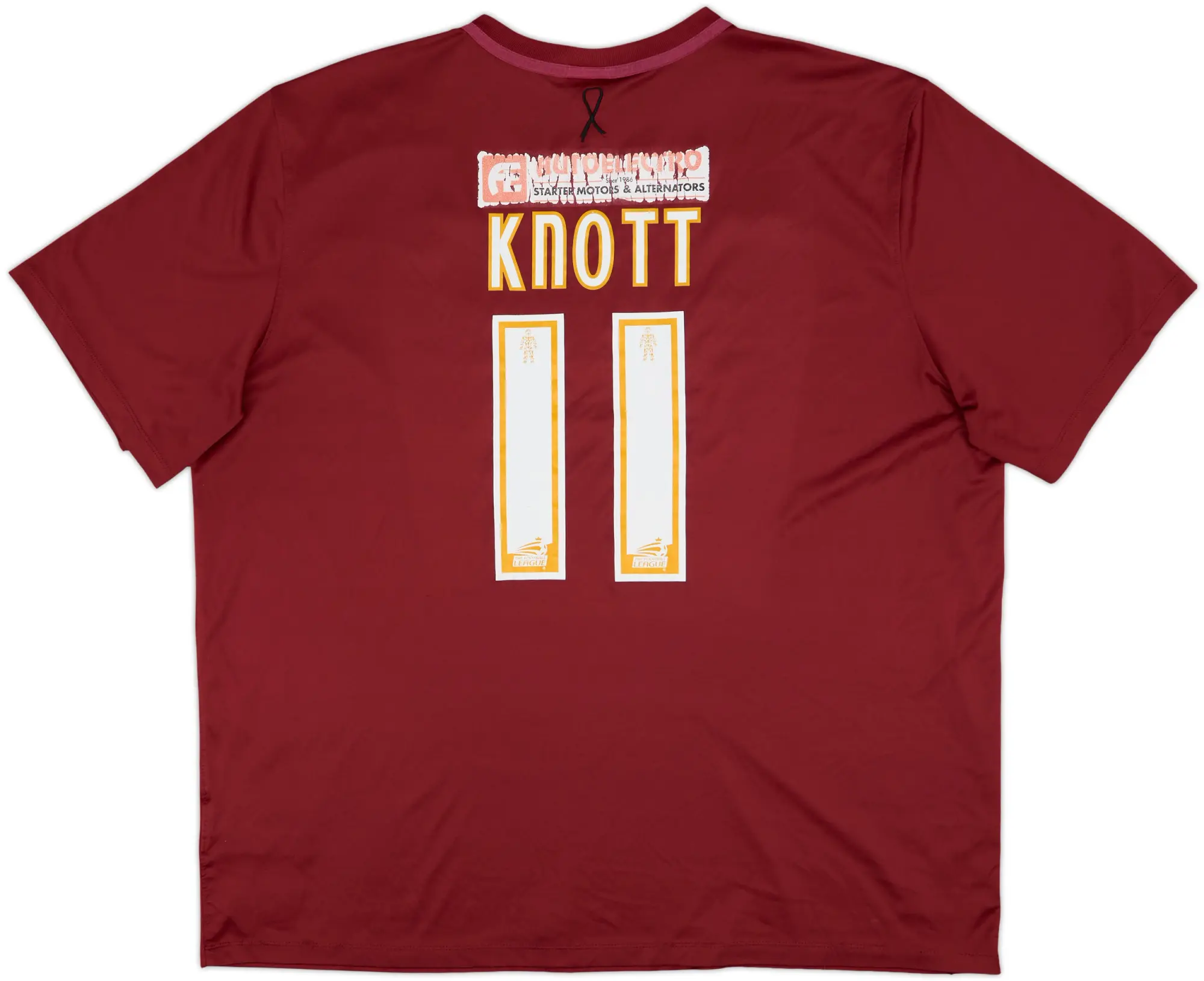 2015-16 Bradford City Home Shirt Knott #11 - 5/10 - (3XL)