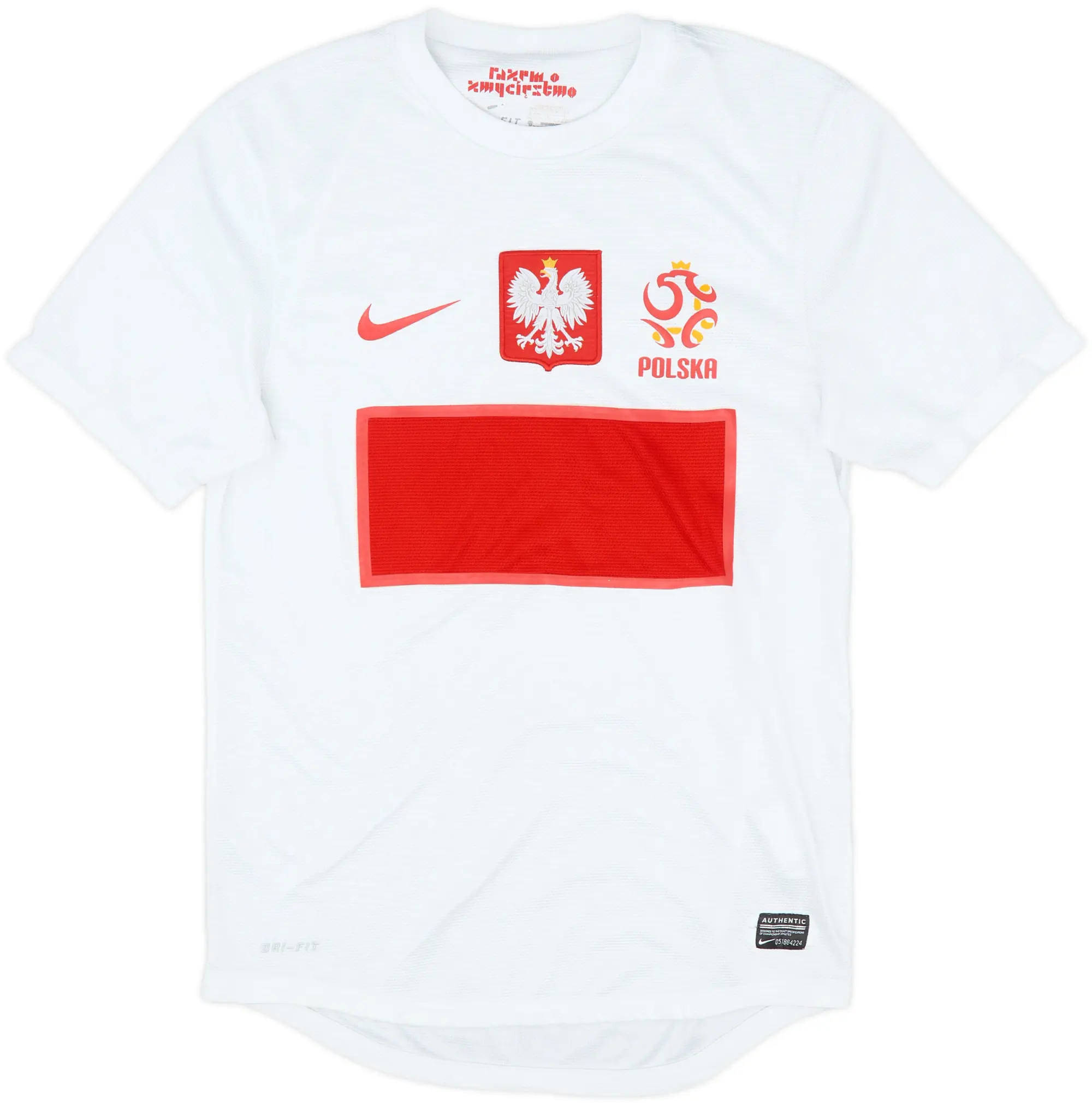 Nike Poland Mens SS Home Shirt 2012