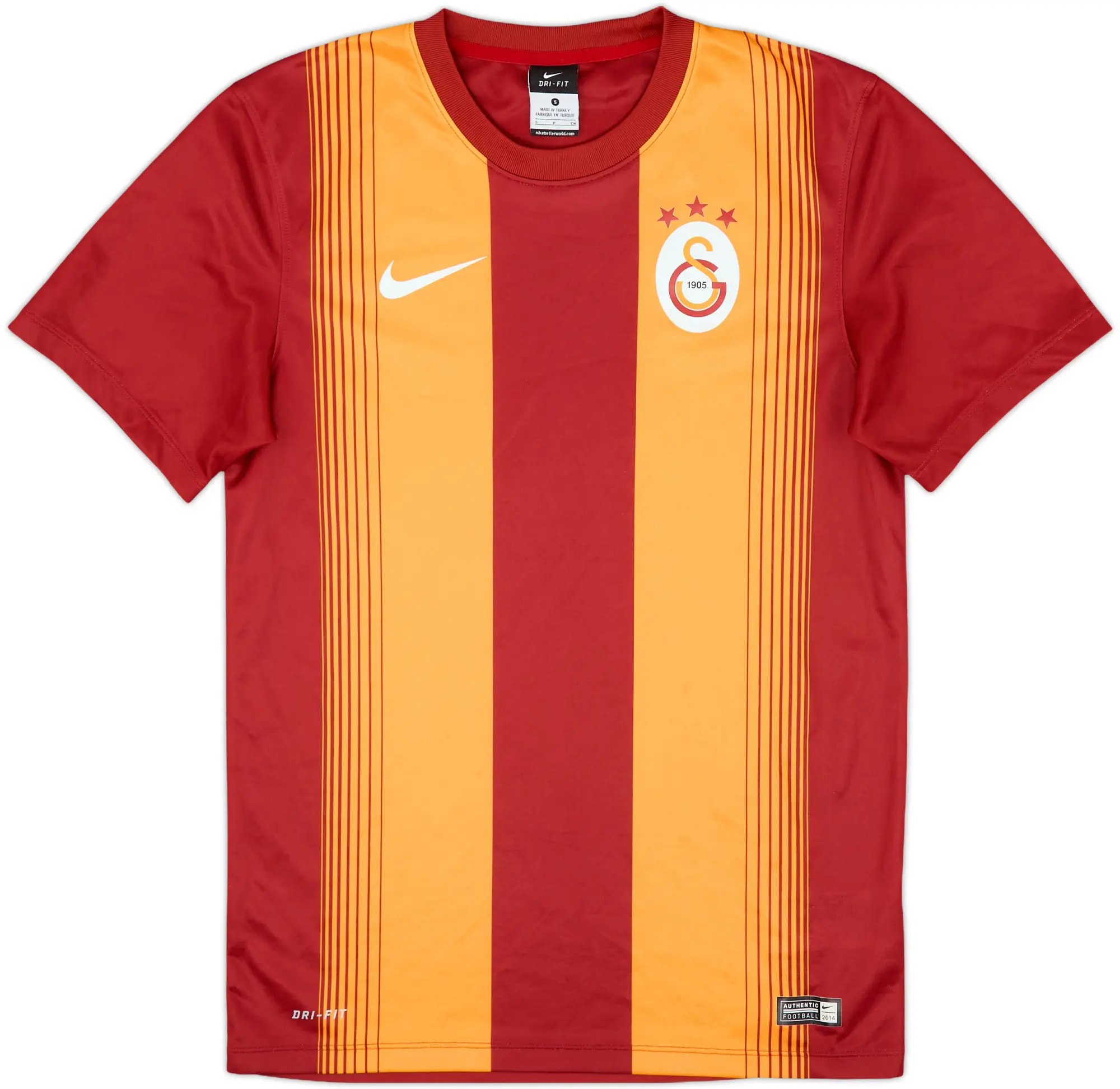 2014-15 Galatasaray Basic Home Shirt - 7/10 - (S)