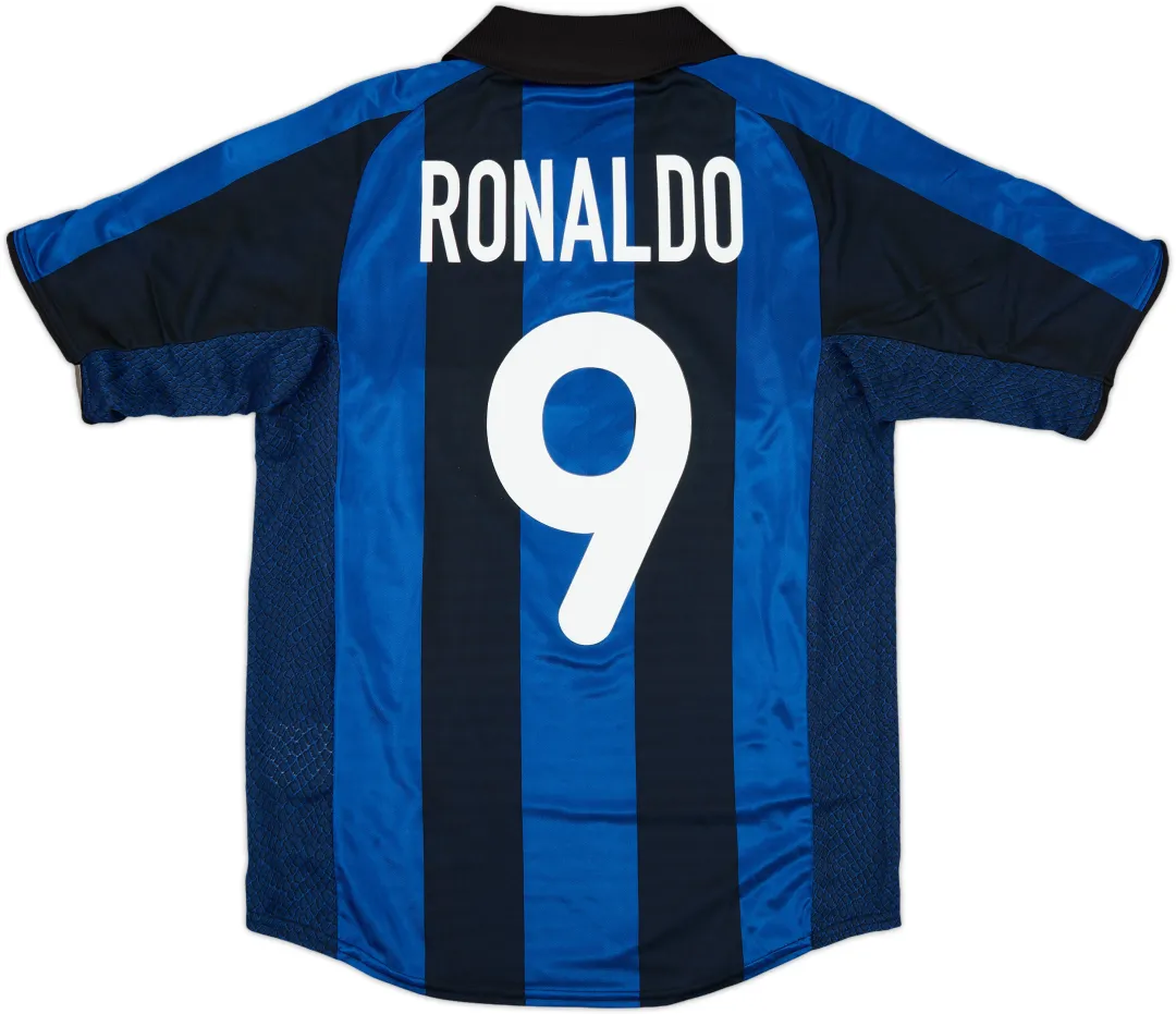 Nike Inter Milan Mens SS Home Shirt 2001/02 | INTH01-701 | FOOTY.COM