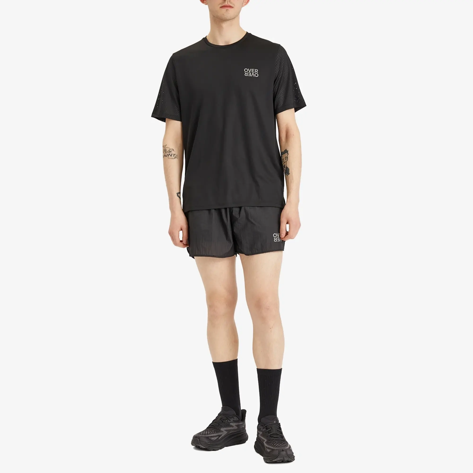 Over Over Men's Track Short Black