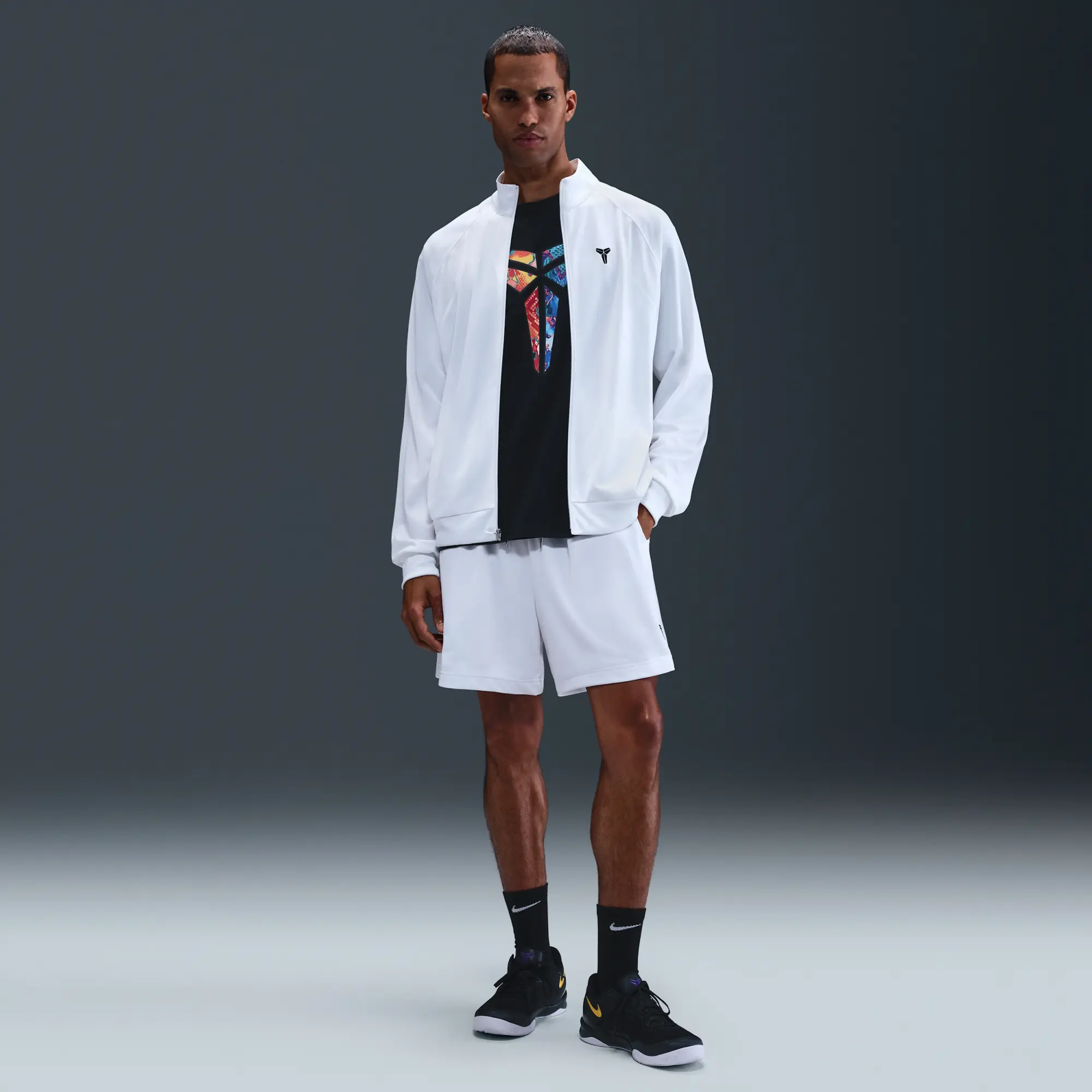 Nike Kobe Dri-FIT 15cm (approx.) Basketball Shorts - White - Recycled Polyester