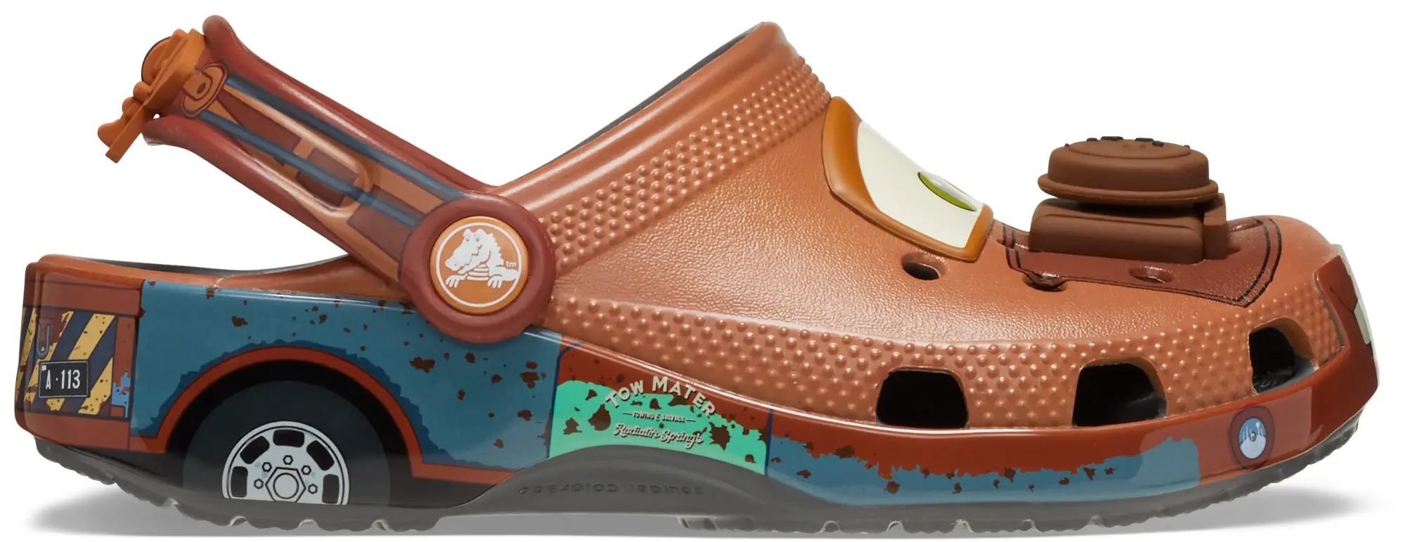 Crocs | Kids | Classic Disney and Pixar Cars Mater | Clogs | Slate Grey | C13