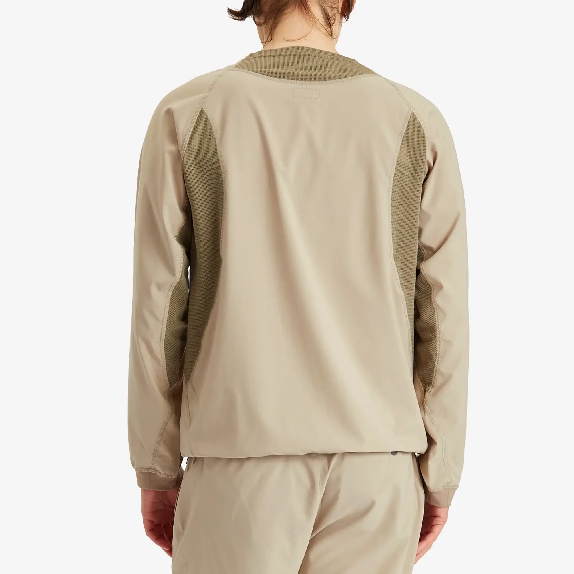 NANGA Men's Hybrid Flex Long Sleeve Top Beige