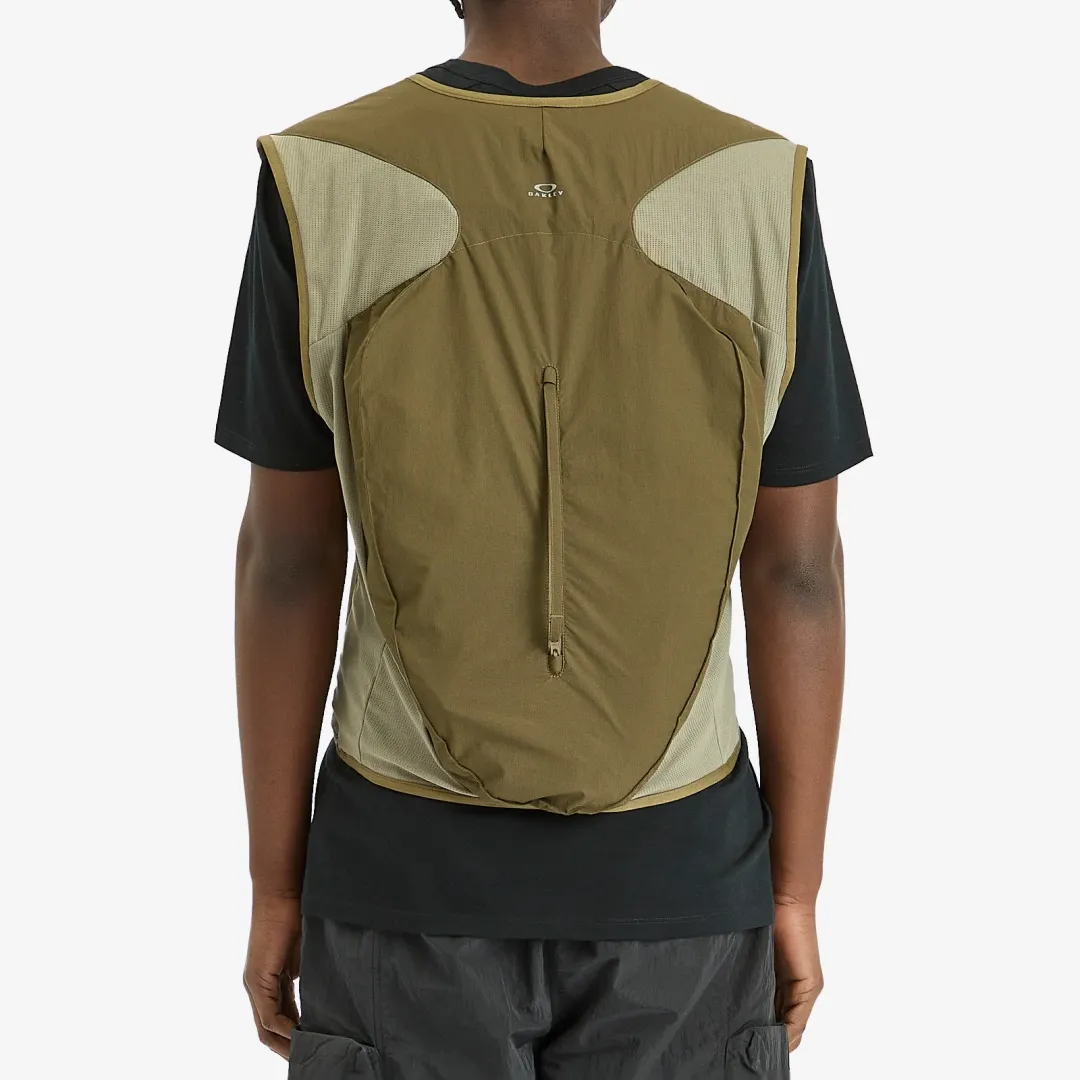 Oakley Men's Latitude Flight Vest Poncho Army Green | FOA406830