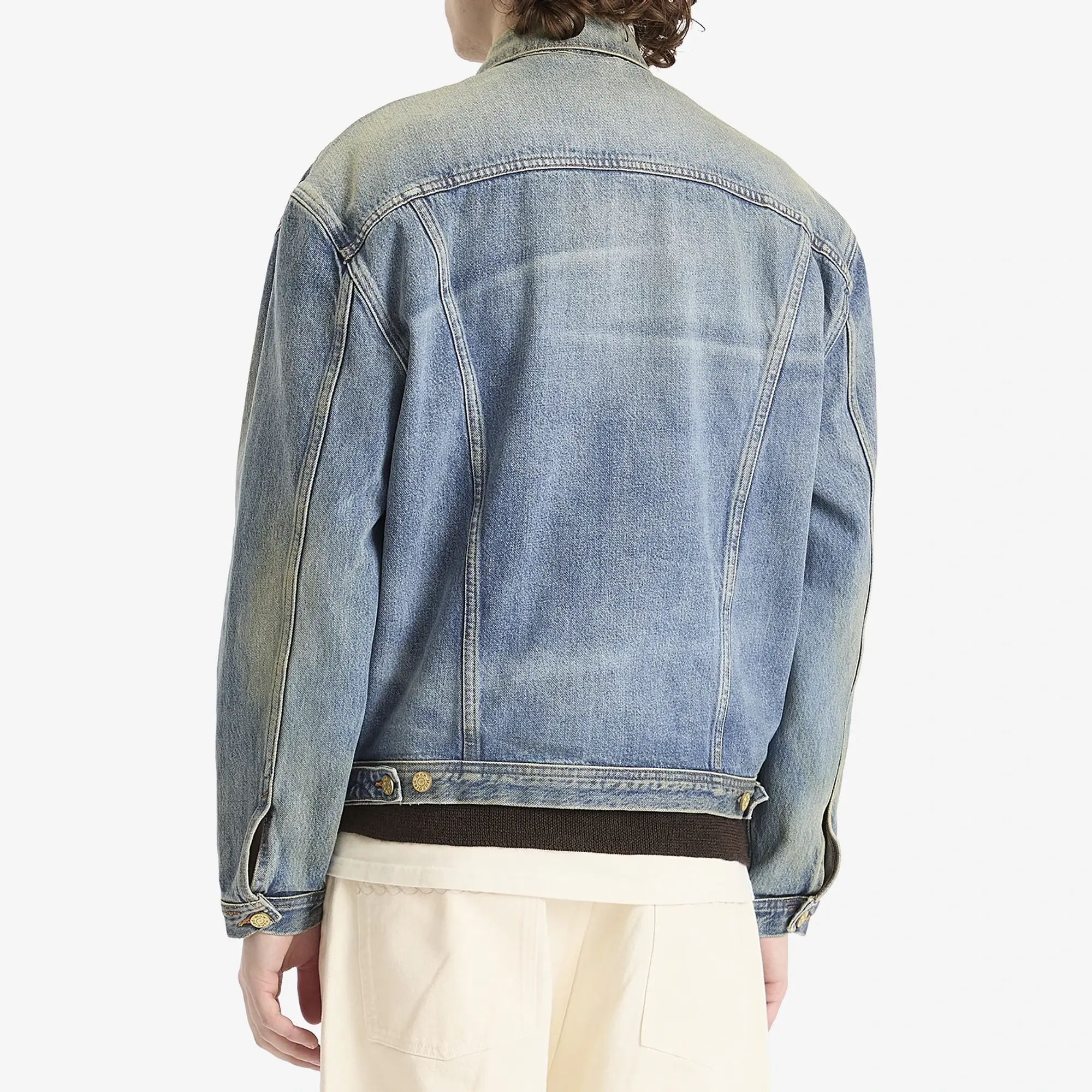 Won Hundred Men's Liverpool Denim Jacket Vintage Tinted Blue