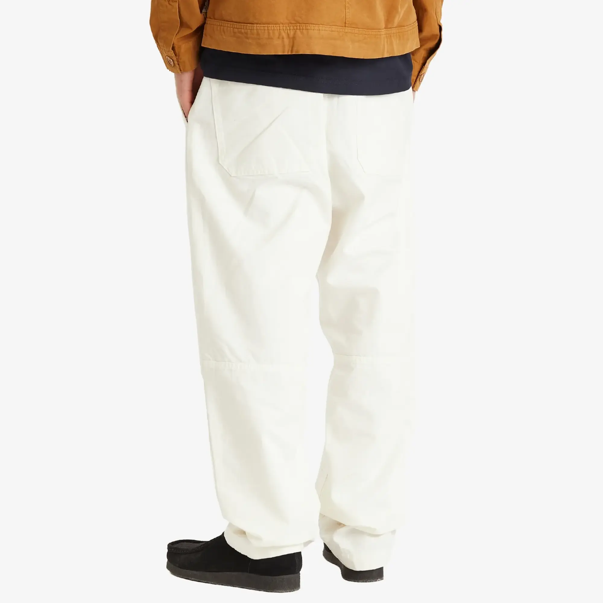 Norse Projects Men's Lukas Canvas Work Pants Ecru