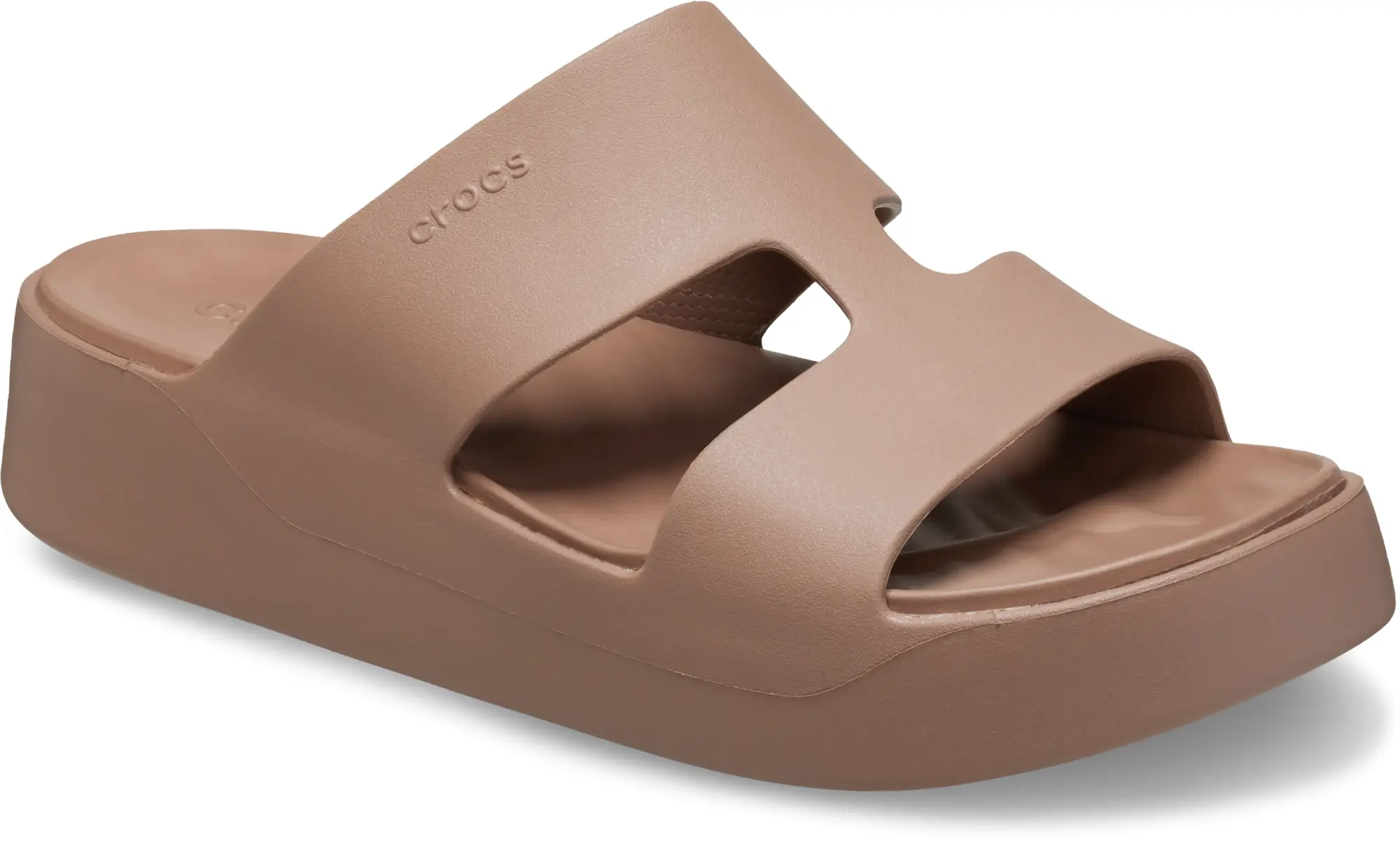 Crocs | Women | Getaway Platform H-Strap | Sandals | Latte | 3
