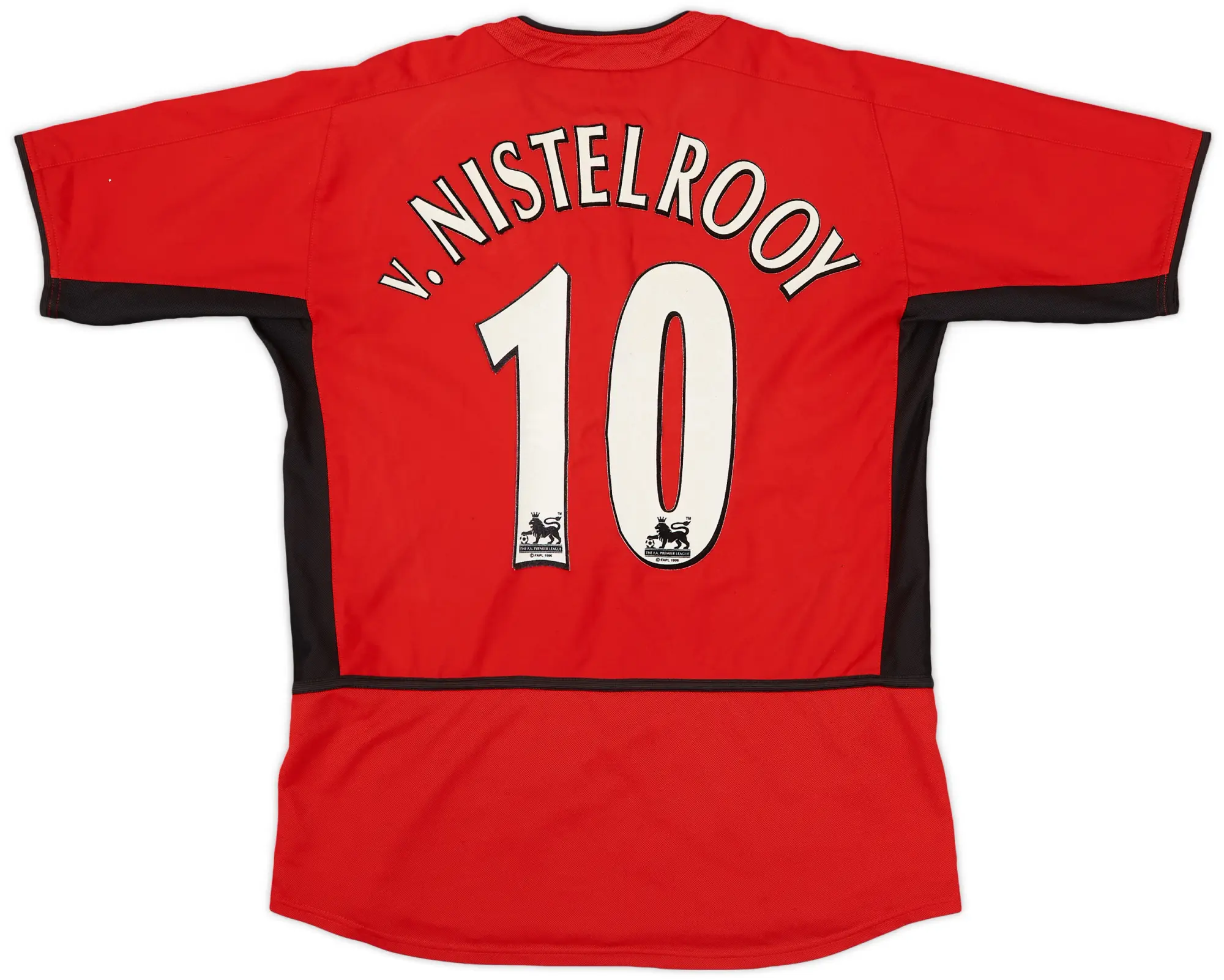 2002-04 Manchester United Home Shirt V.Nistelrooy #10 - 8/10 - (XL.Boys)