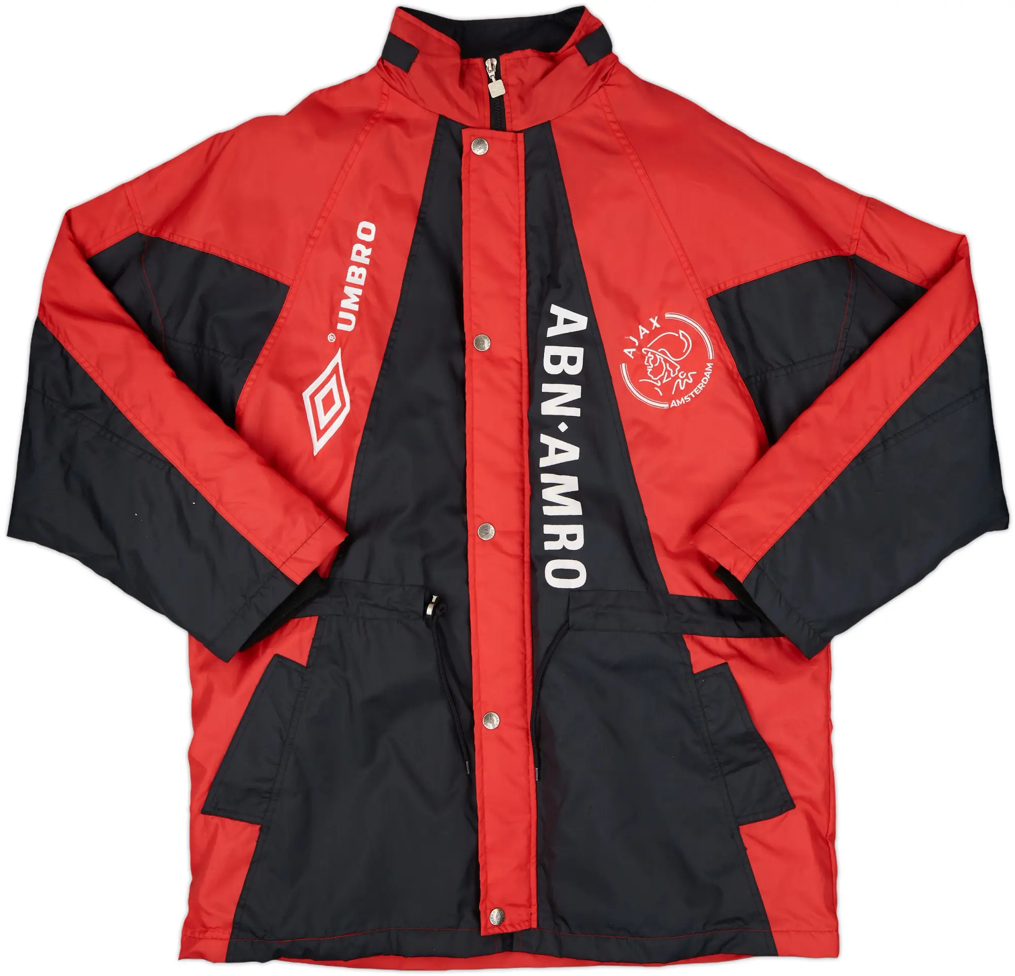 1994-95 Ajax Umbro Bench Coat - 8/10 - (XL)