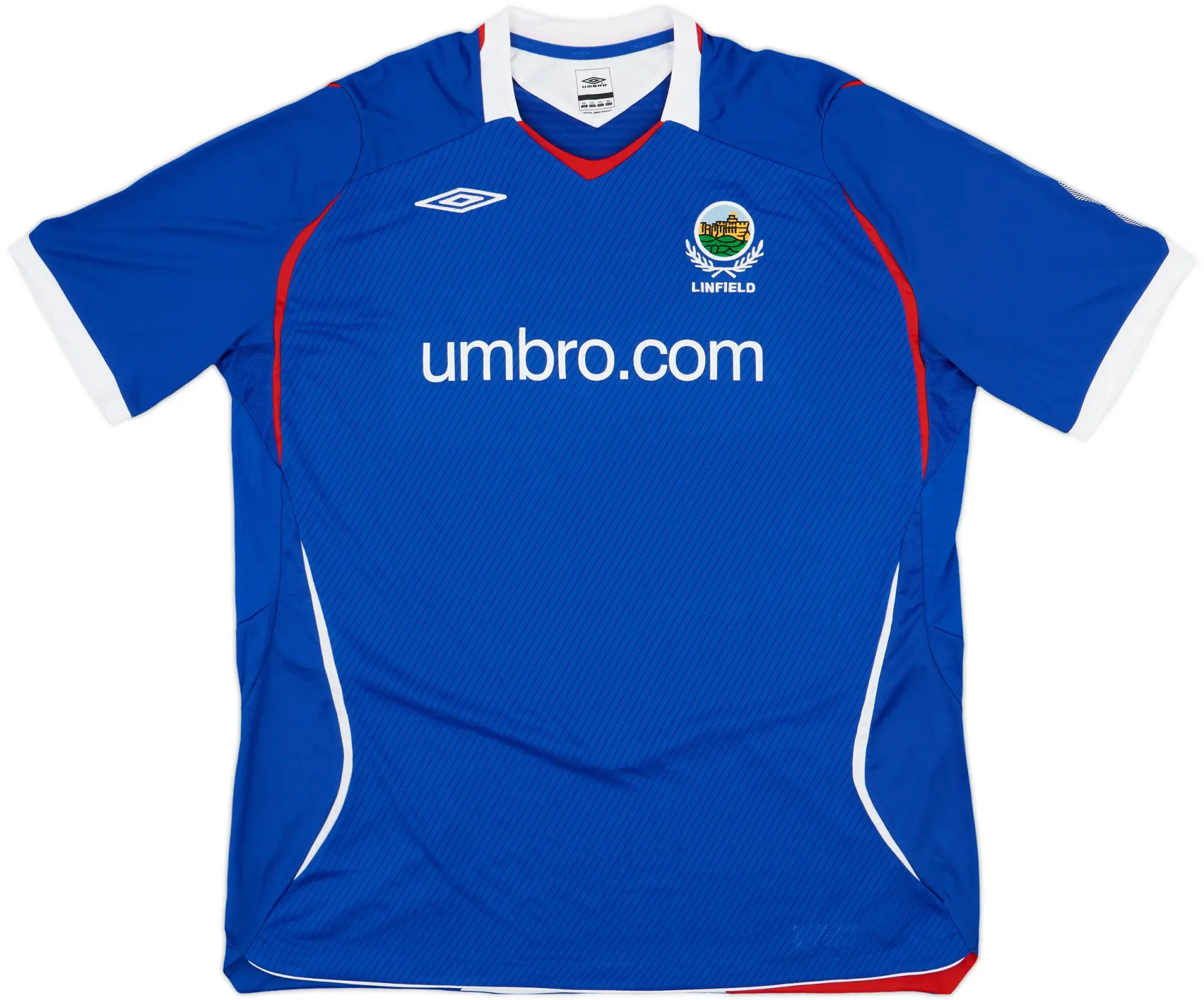 2008-09 Linfield Home Shirt - 9/10 - (XXL)