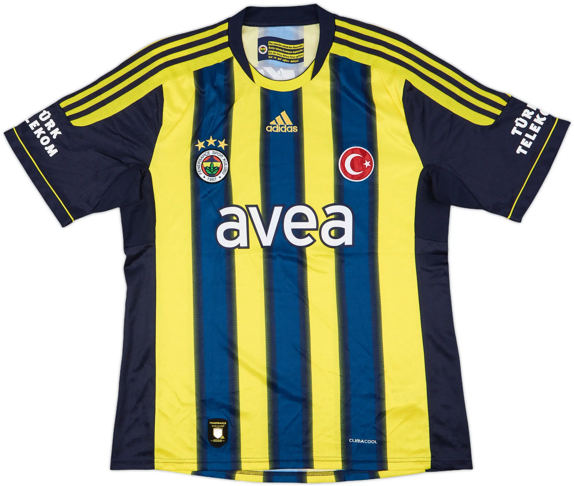2011-12 Fenerbahce Home Shirt - 7/10 - (XL)