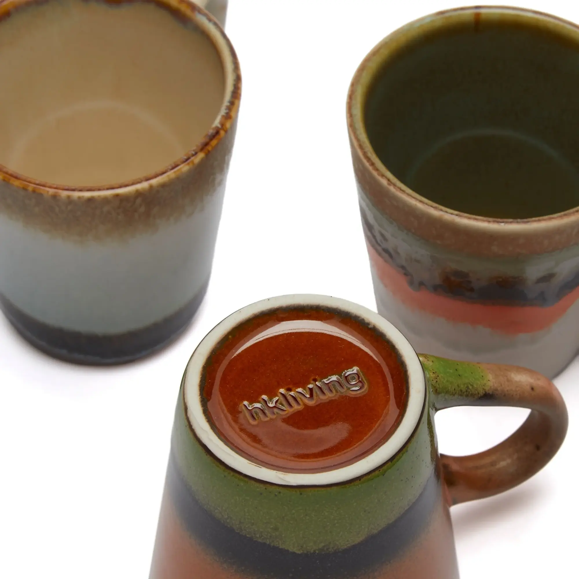 Hkliving Espresso Mugs - Set of 4 Retro