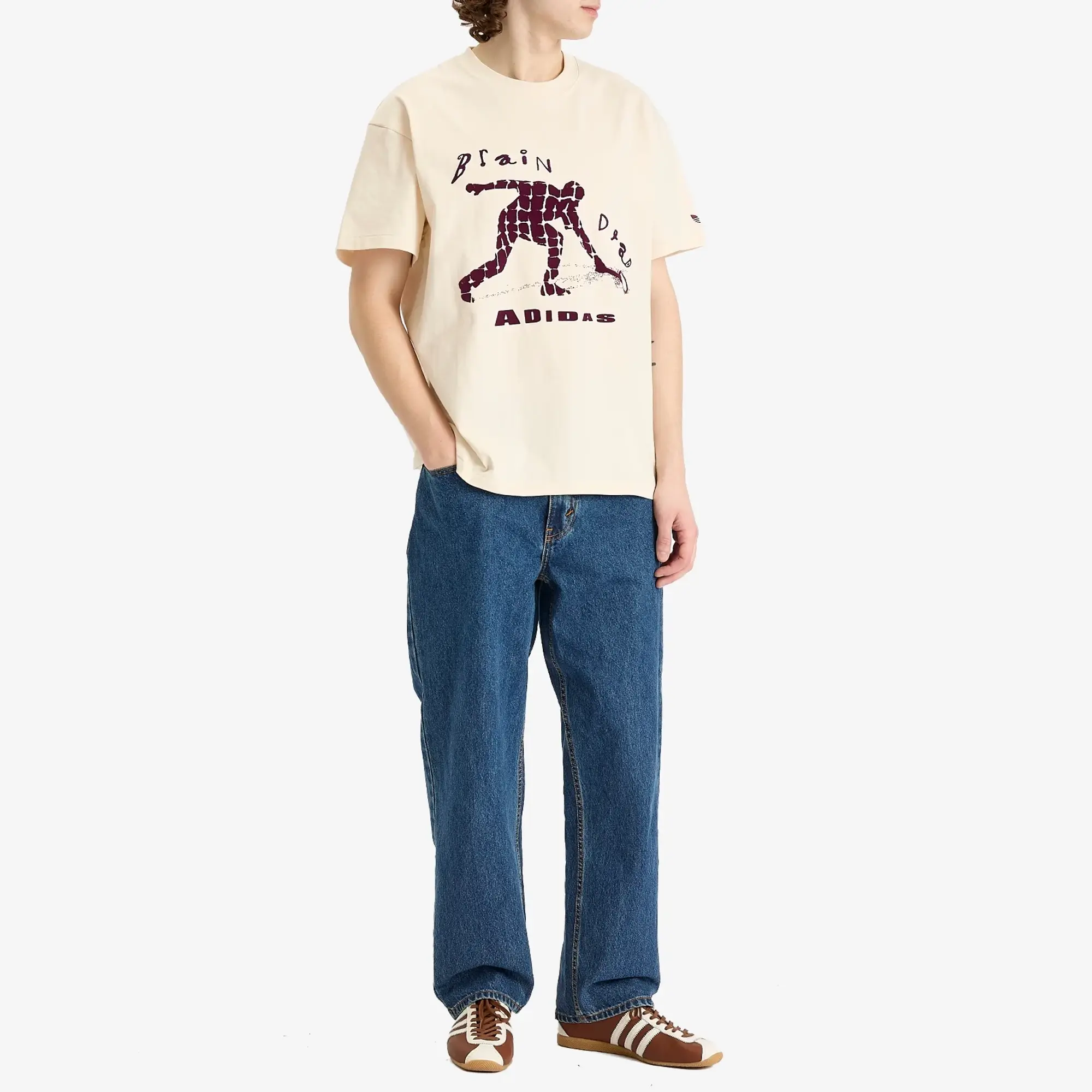 adidas Originals X BRAIN DEAD TEE