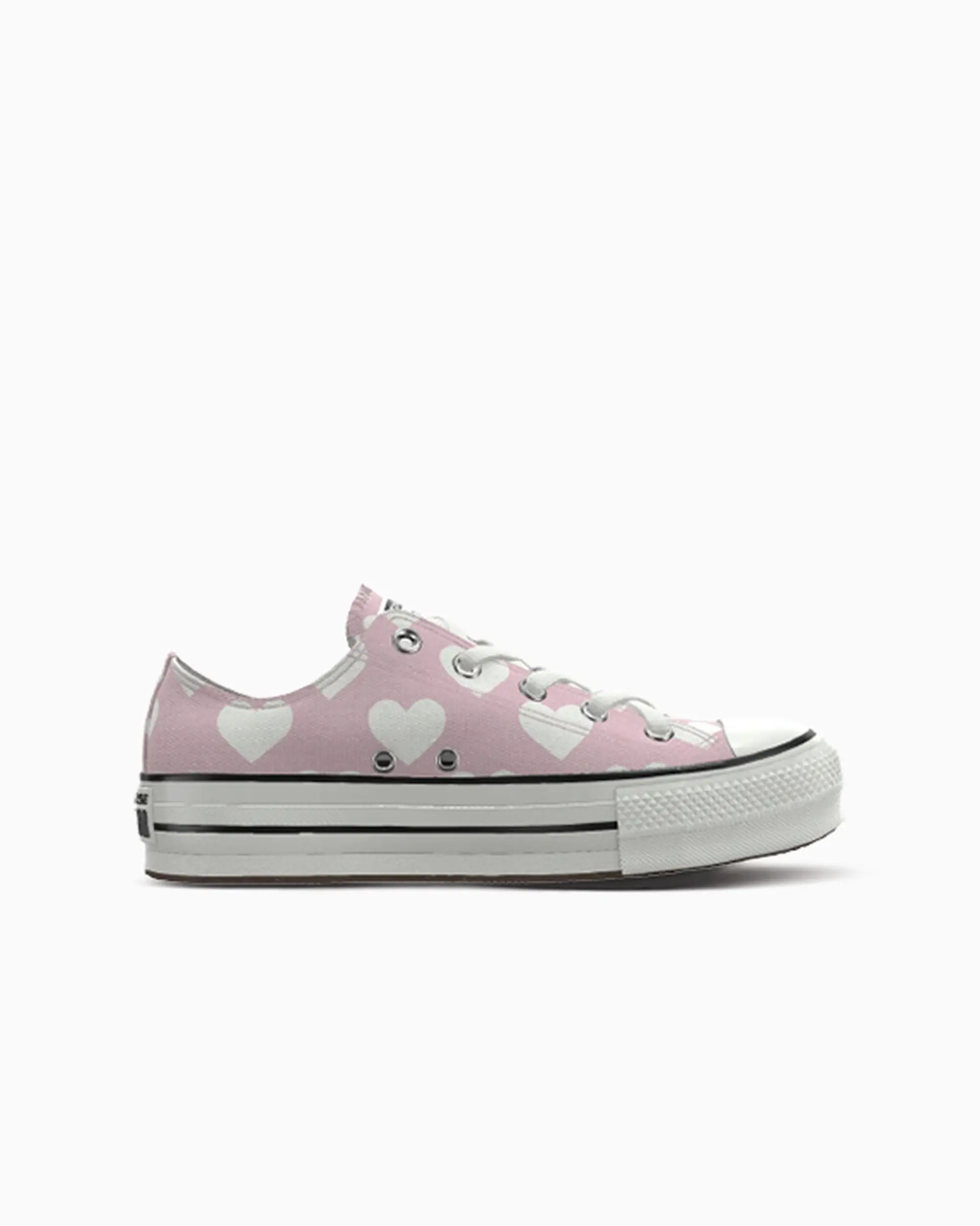 Converse Custom Chuck Taylor All Star EVA Lift Platform By You - Black