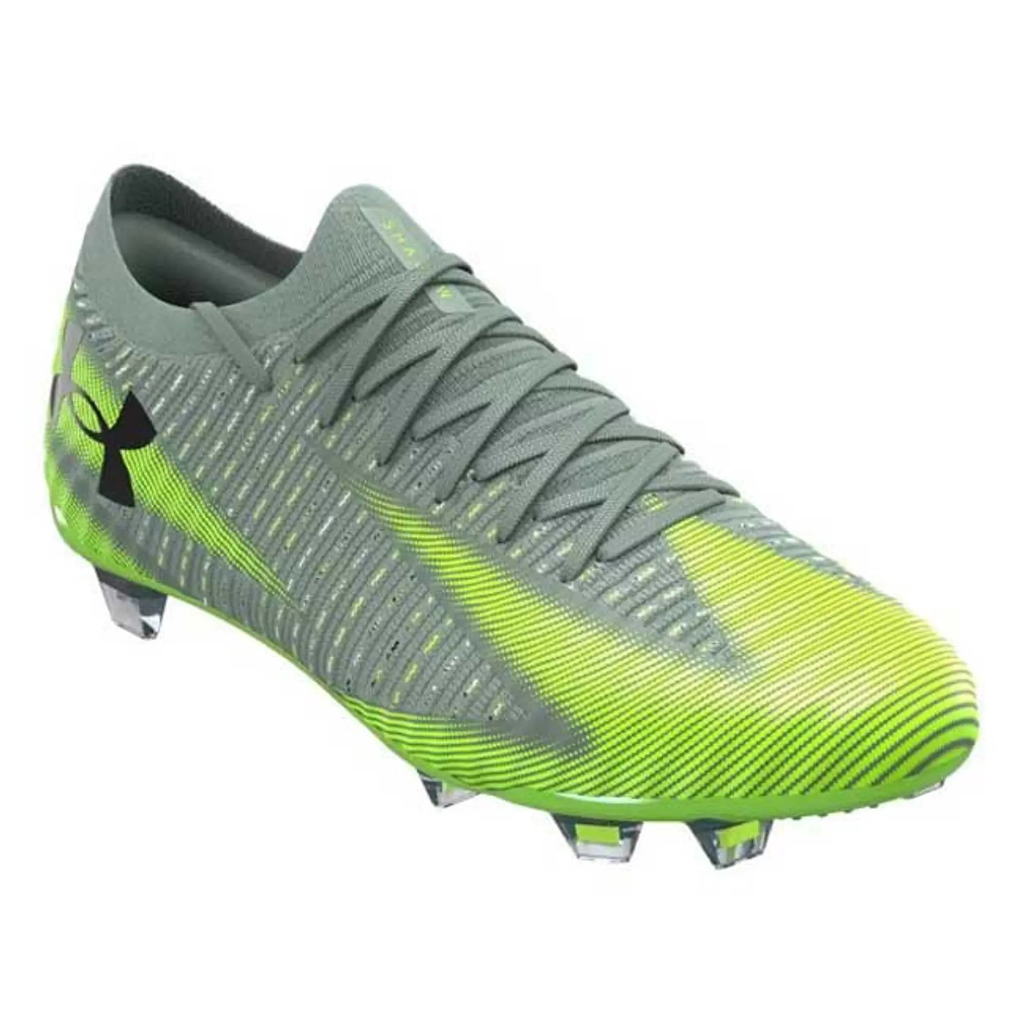 Under Armour  Shadow Elite 3 FG Men's Soccer Cleats Silica Green / High Vis Yellow / Black 9