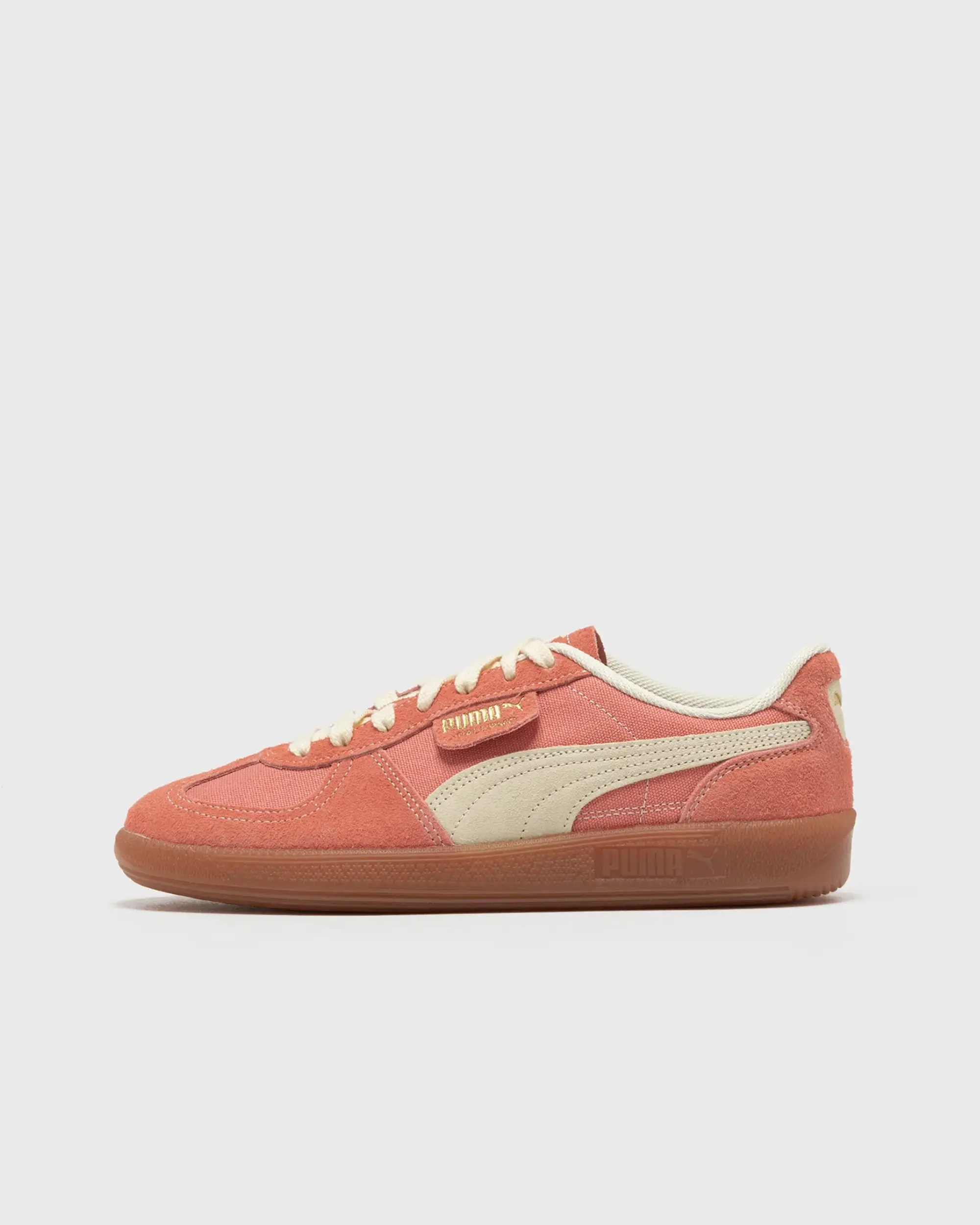 PUMA Palermo Vintage Sneakers Unisex, Peach Frost/Creamy Vanilla