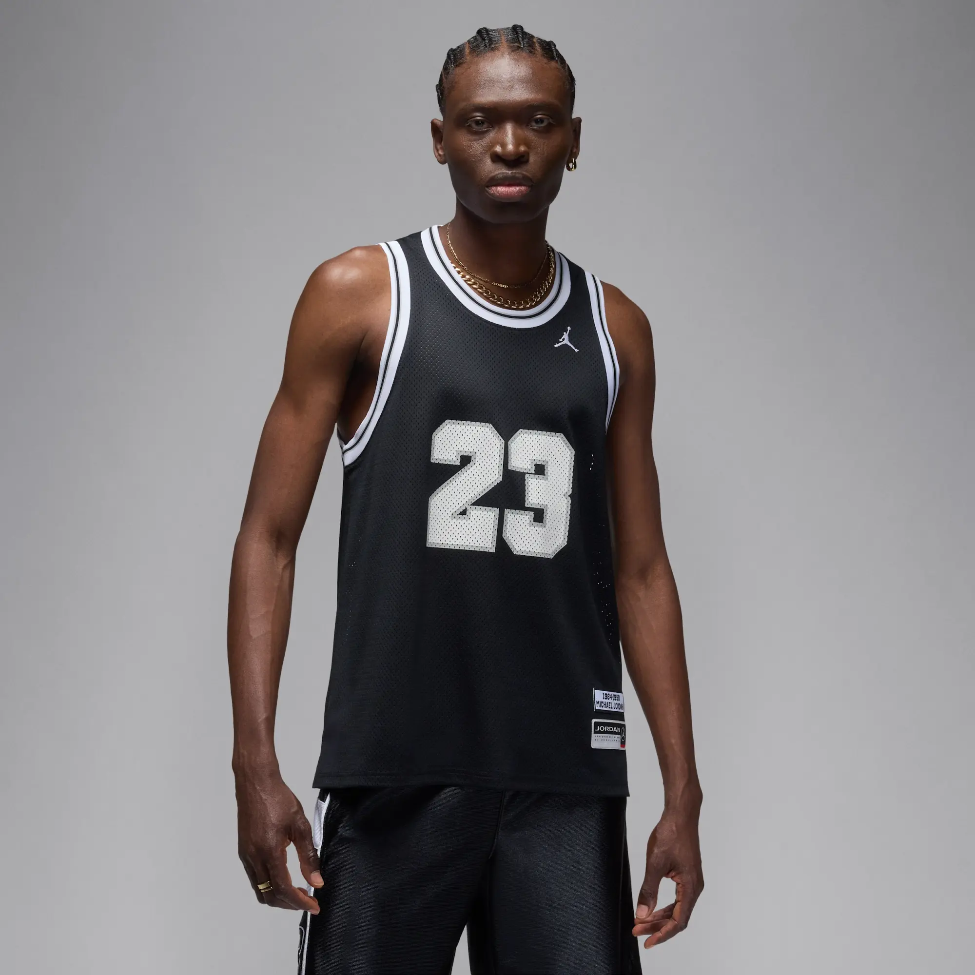 Nike Jordan Essentials Men's Summer Jersey - Black - Polyester