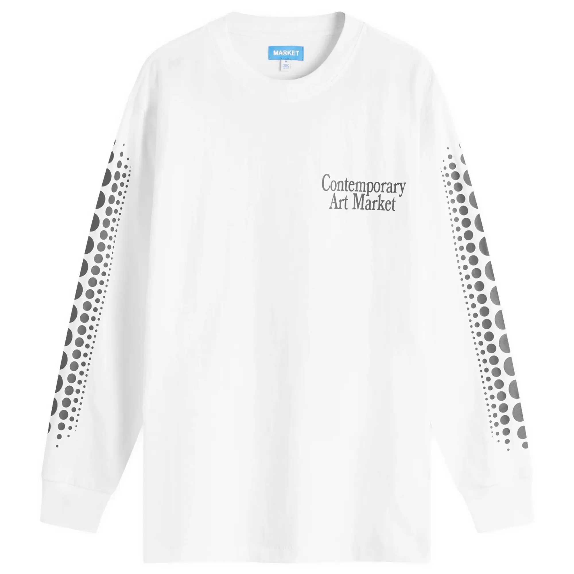 MARKET Men's Infinity Gourd Ls T-Shirt White