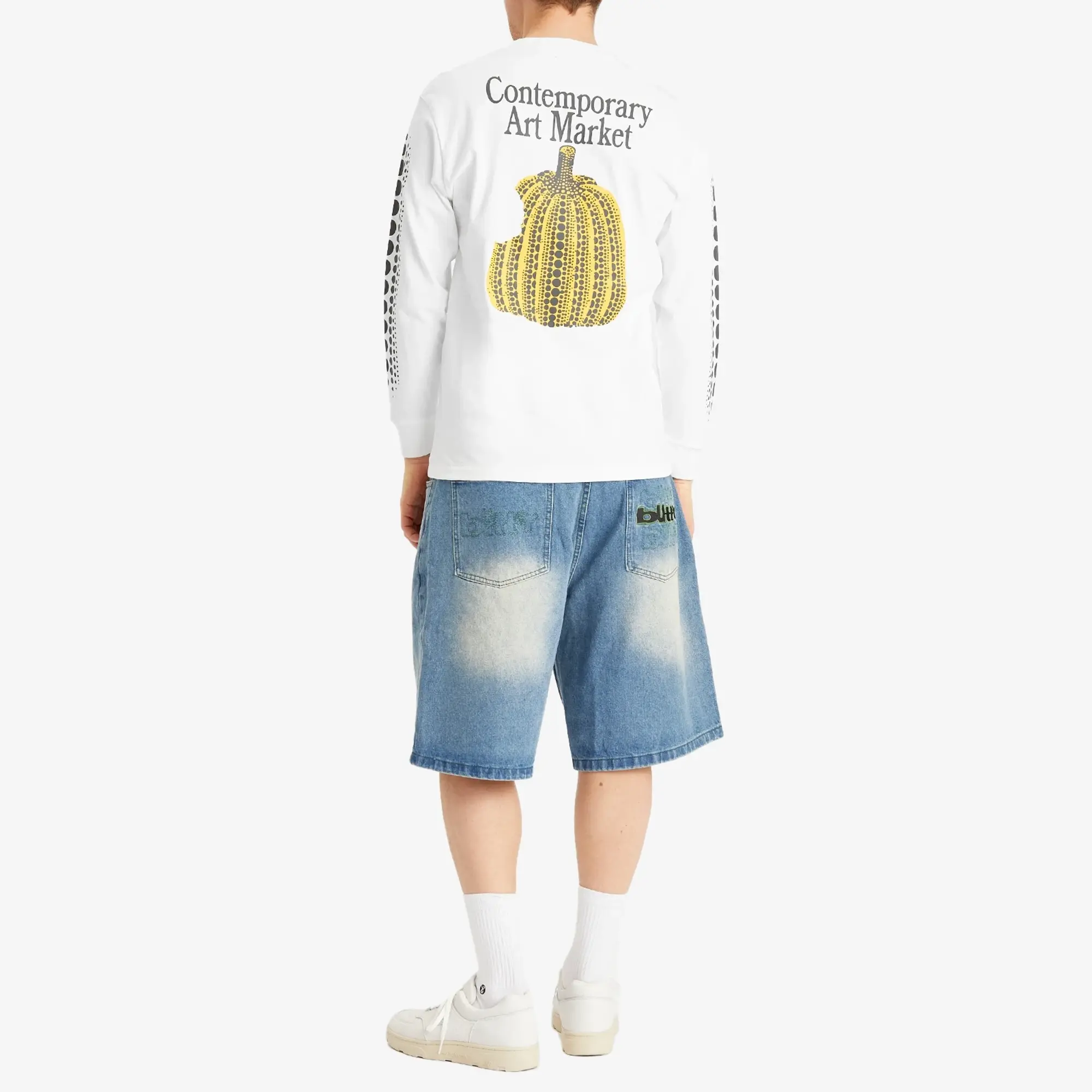 MARKET Men's Infinity Gourd Ls T-Shirt White