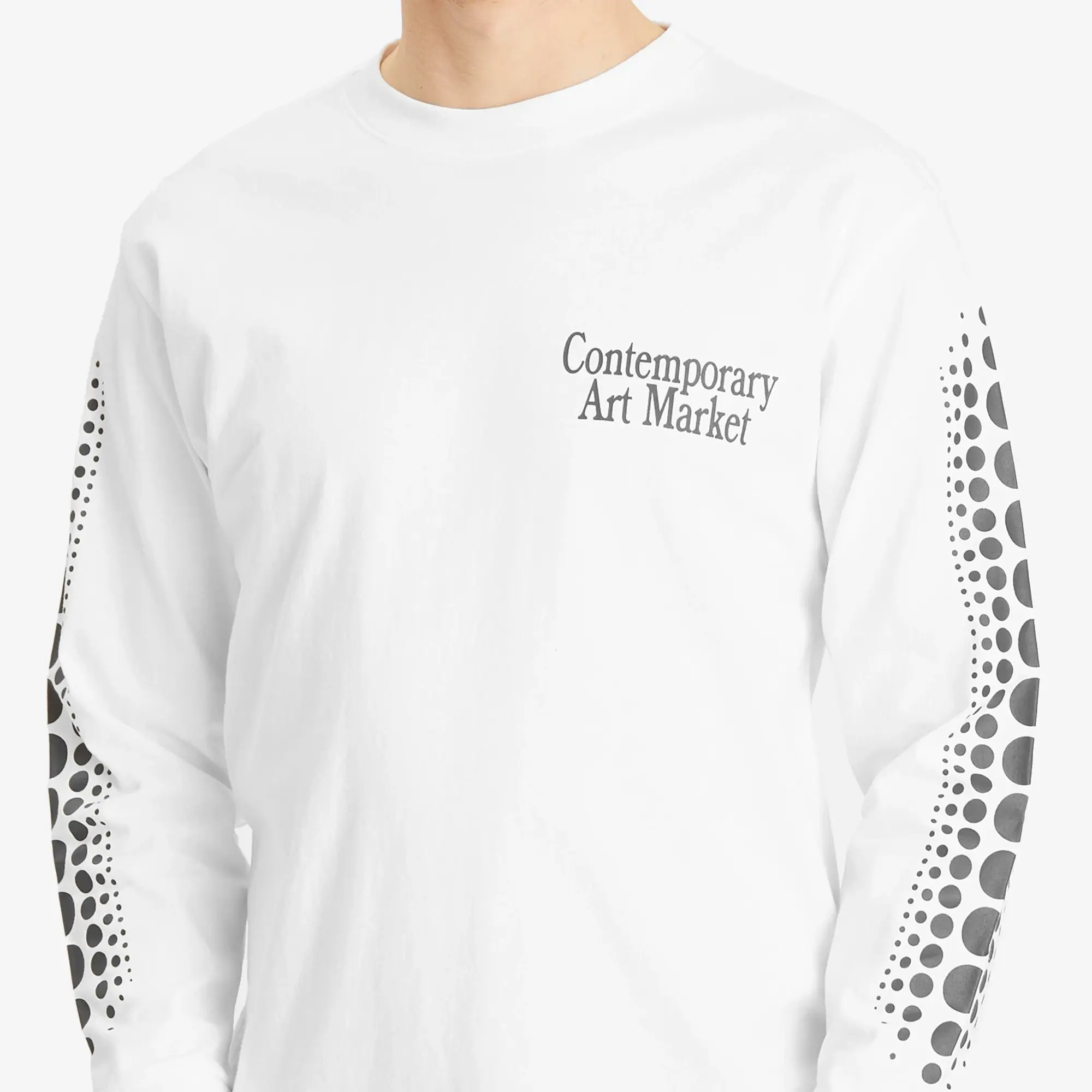 MARKET Men's Infinity Gourd Ls T-Shirt White