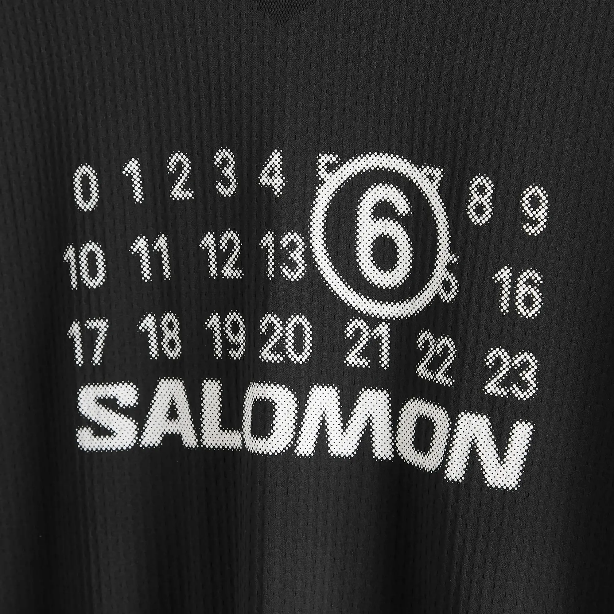 MM6 Maison Margiela Men's MM6 x Salomon T-Shirt Deep Black