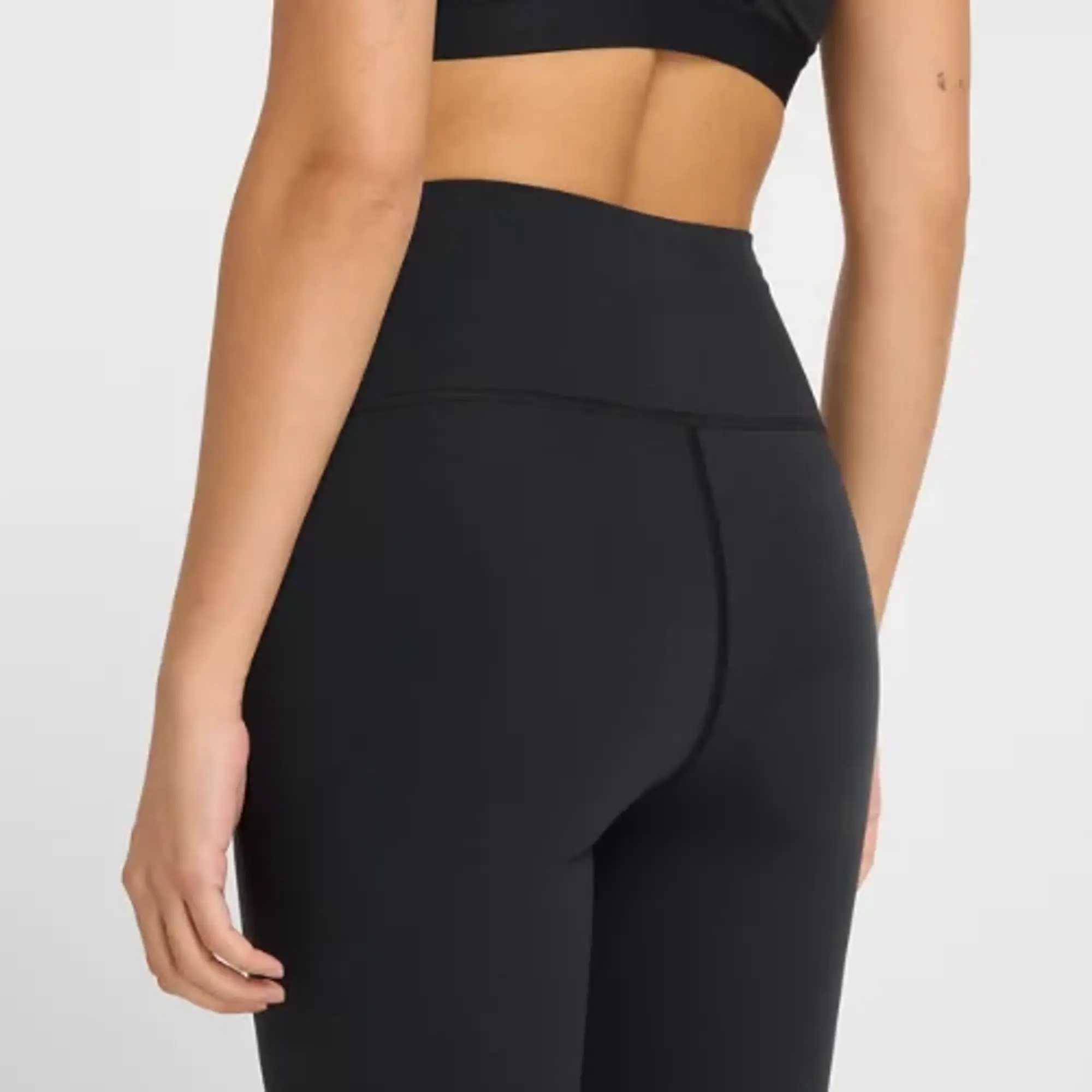 New Balance Women's NB Harmony High Rise Legging 27" in Black Poly Knit