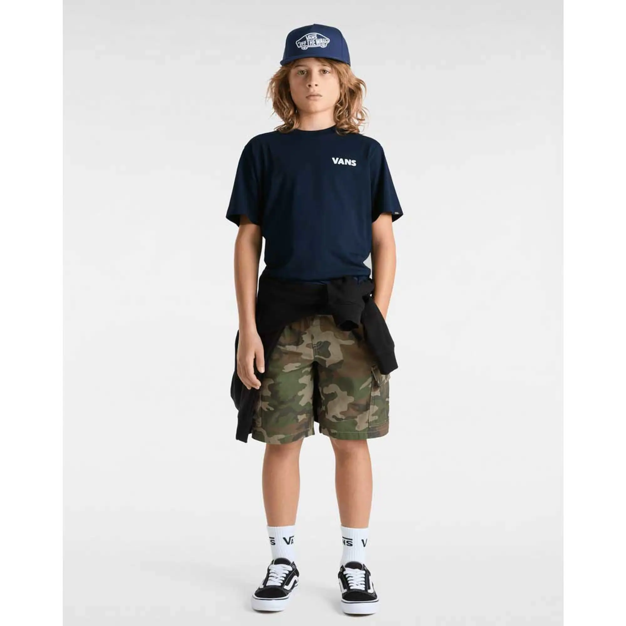 Vans - Kids Headwaves T-Shirt (8-14 Years), Blue