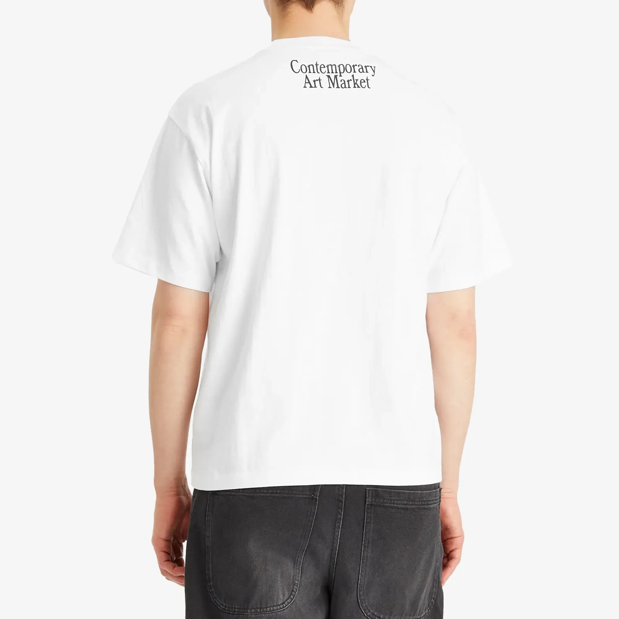 MARKET Men's Infinity Bear T-Shirt White
