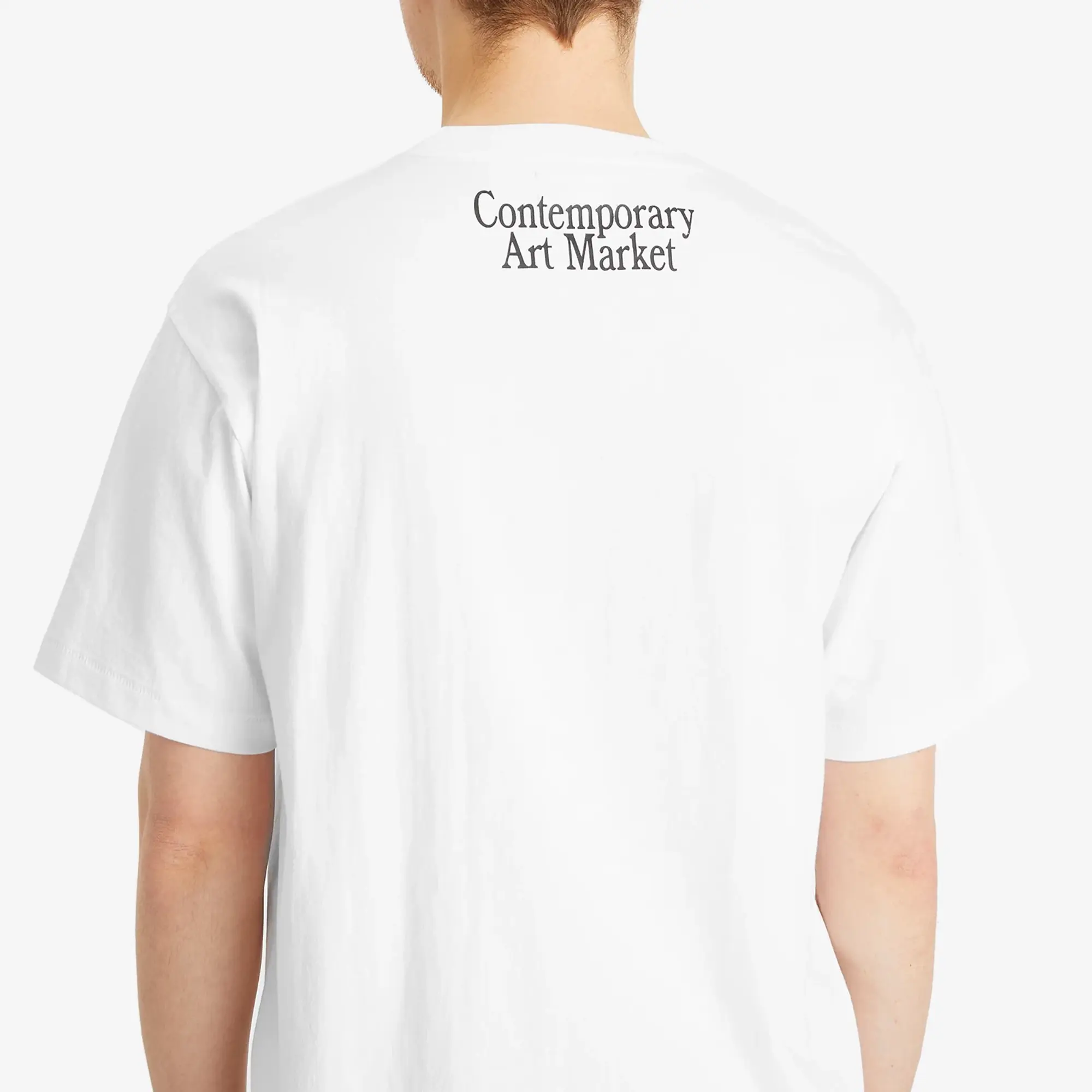 MARKET Men's Infinity Bear T-Shirt White