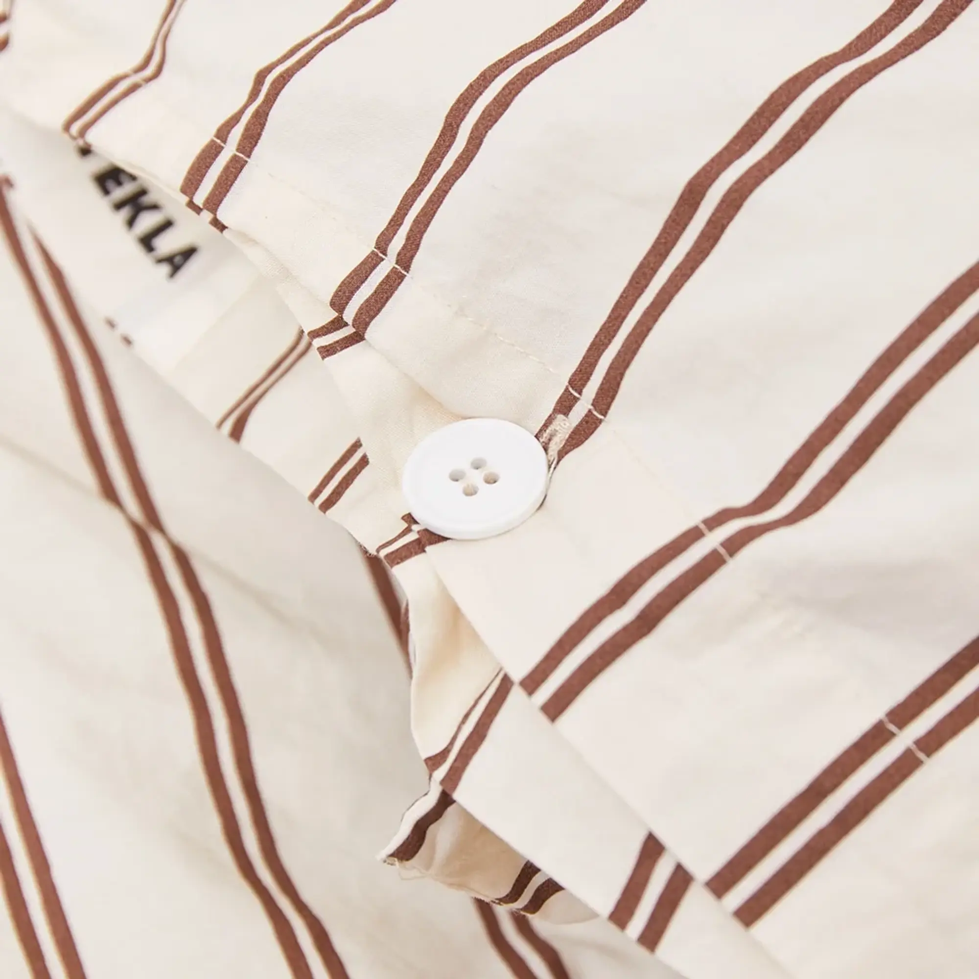 Tekla Fabrics King Duvet Hopper Stripes