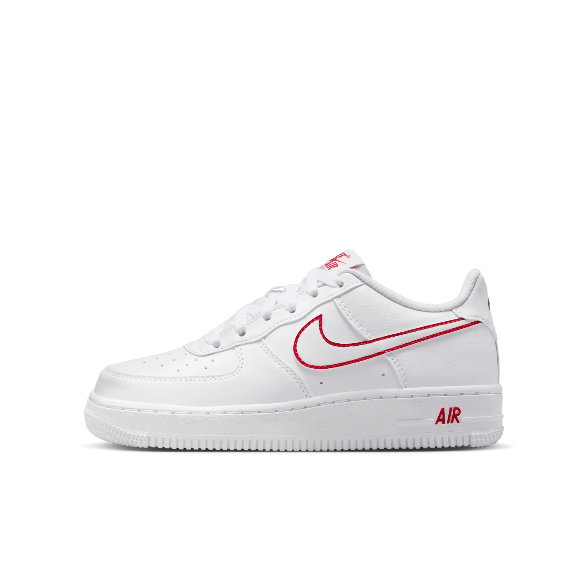 Nike Air Force 1 Older Kids' Shoes - White