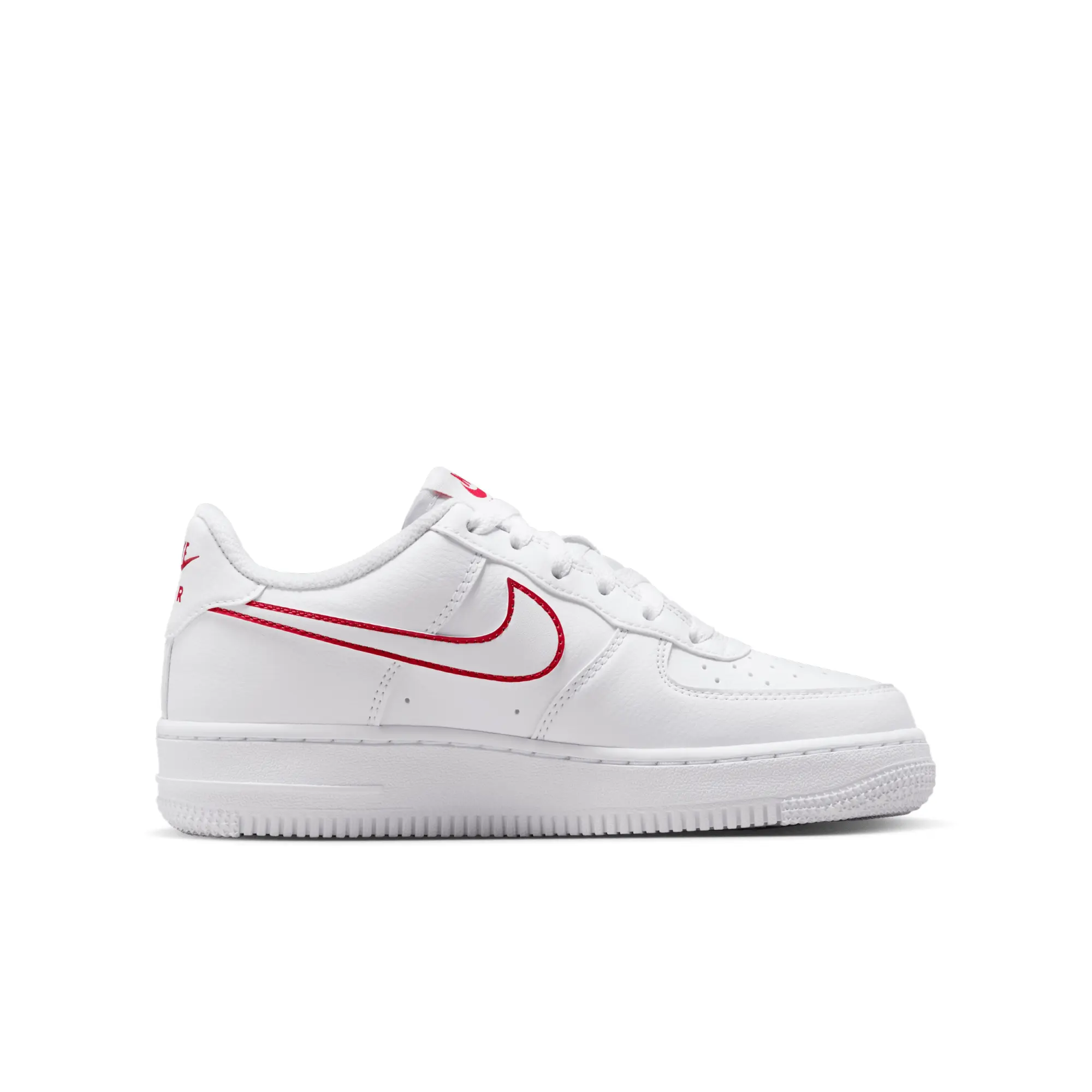Nike Air Force 1 Older Kids' Shoes - White