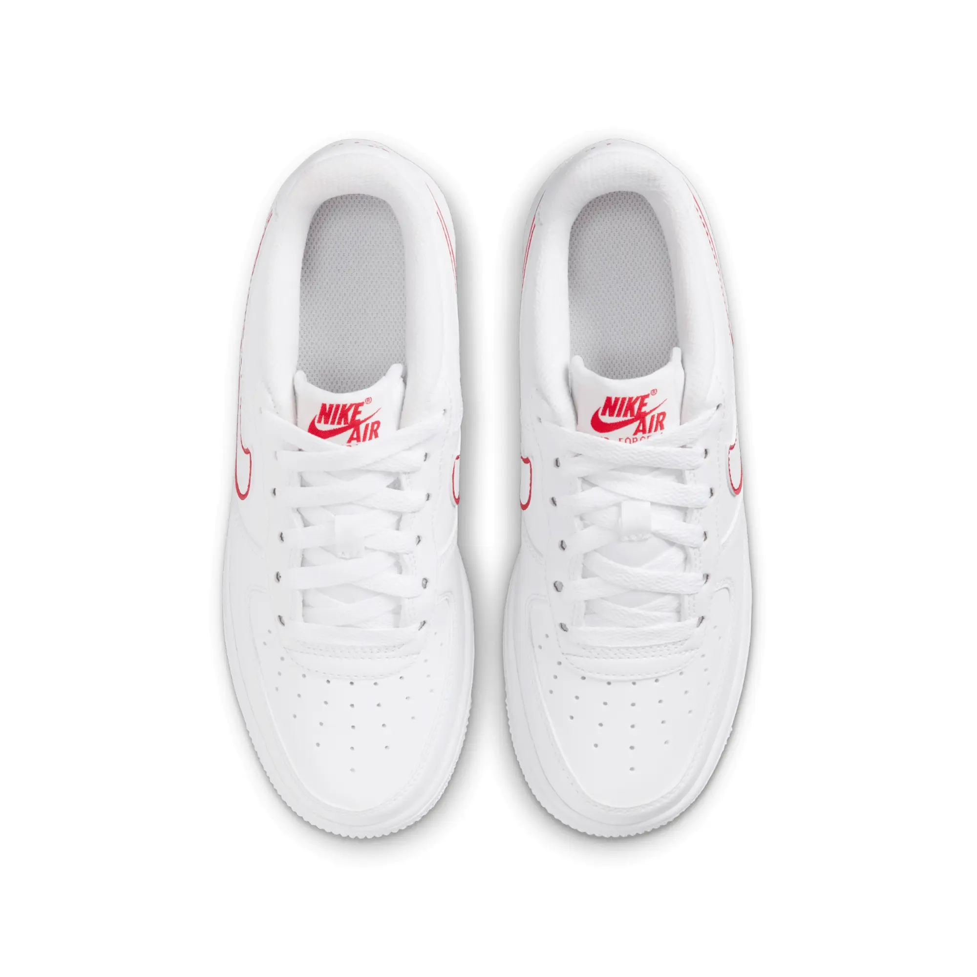 Nike Air Force 1 Older Kids' Shoes - White