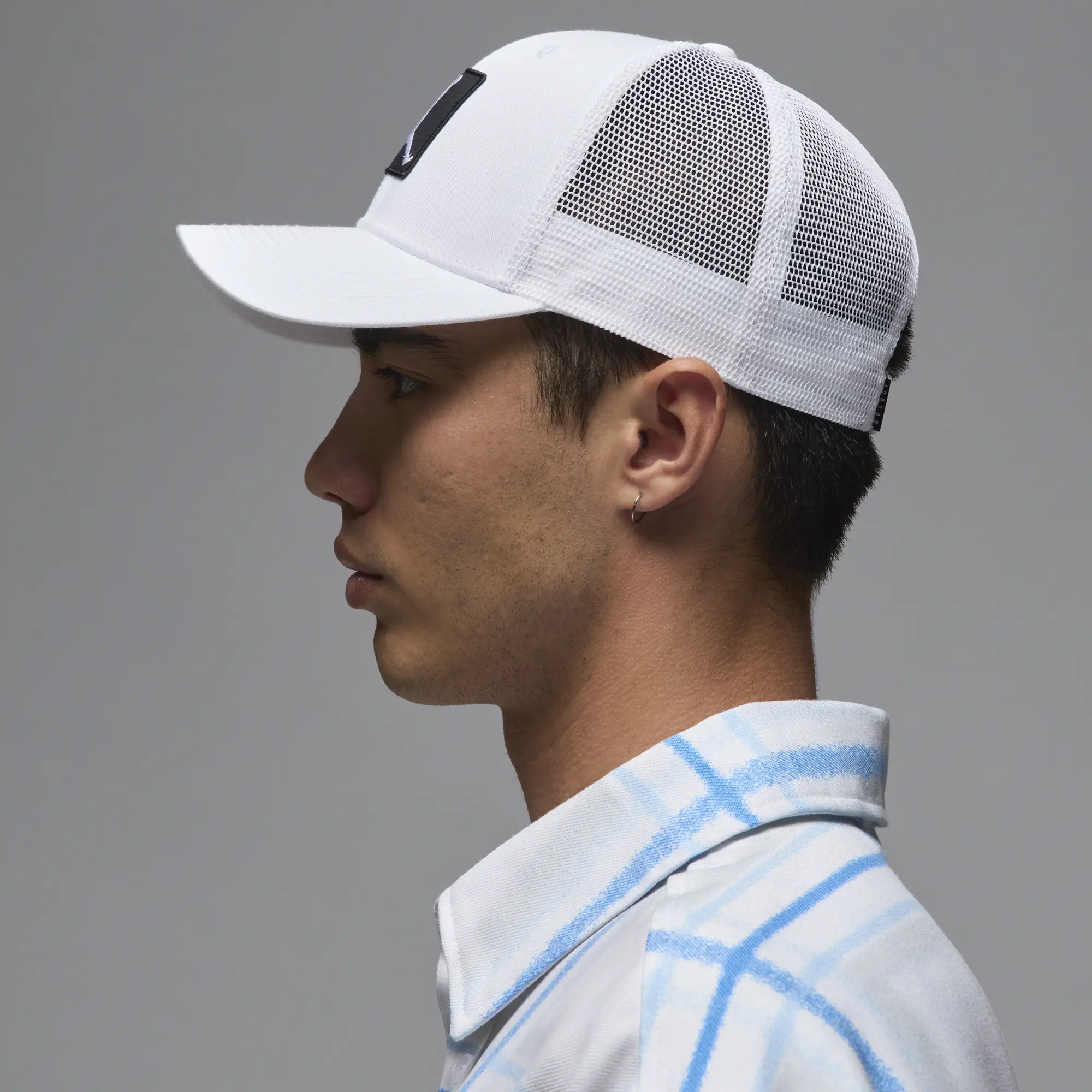 Nike Jordan Rise Structured Hat - White - Cotton