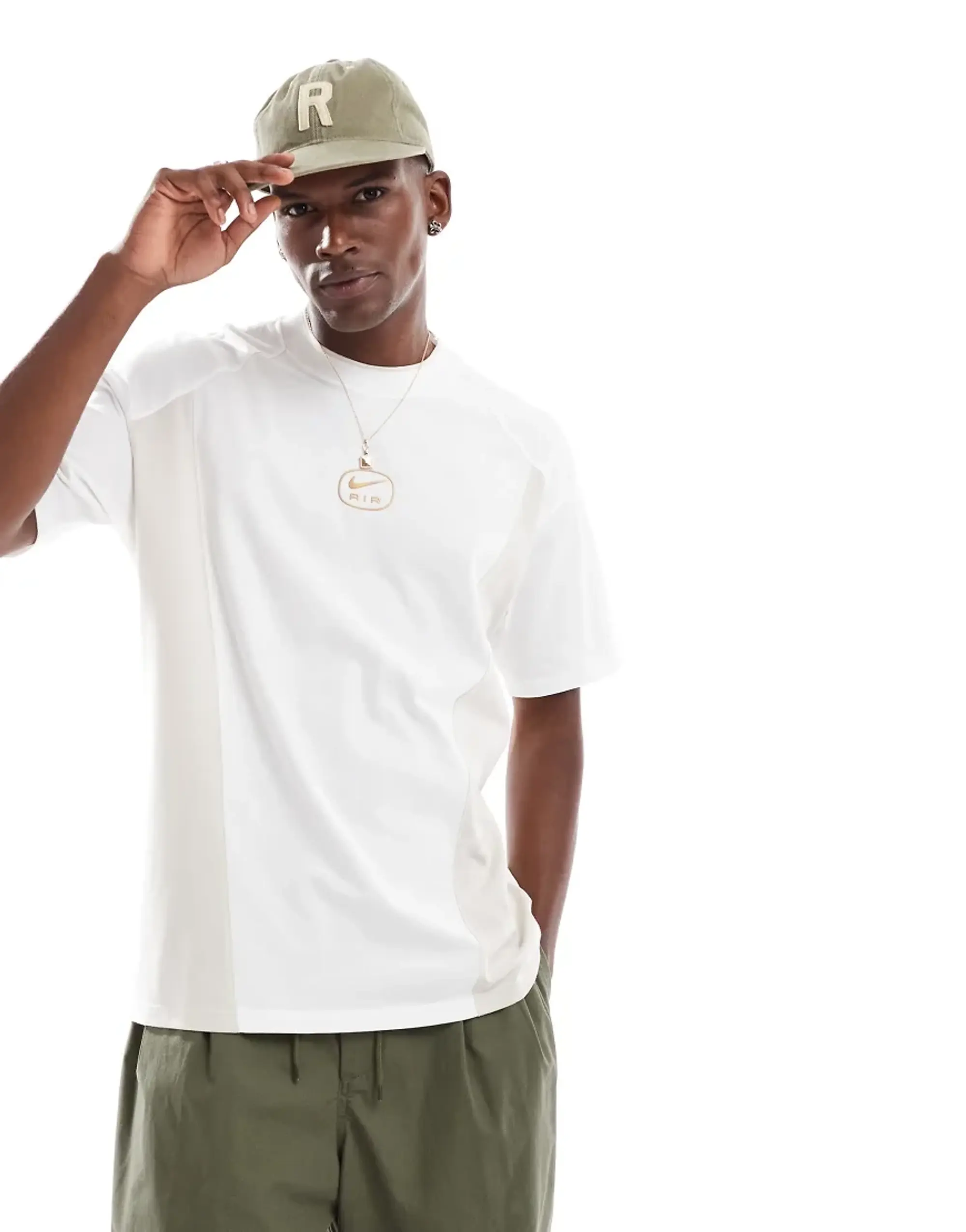 Nike Air T-Shirt In White