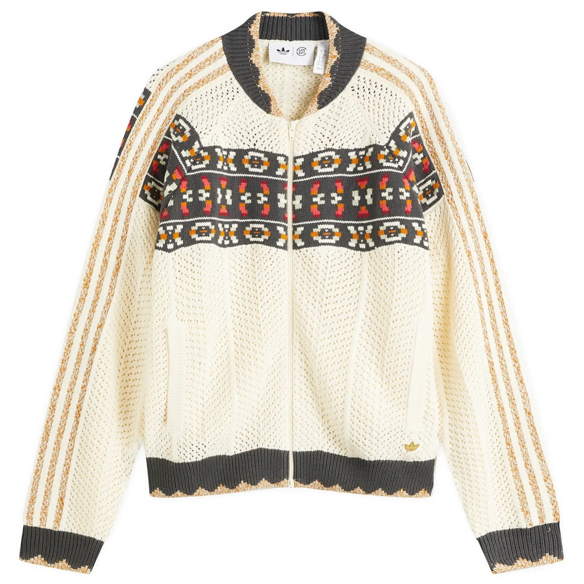 adidas X Clot C Track Top Cream White