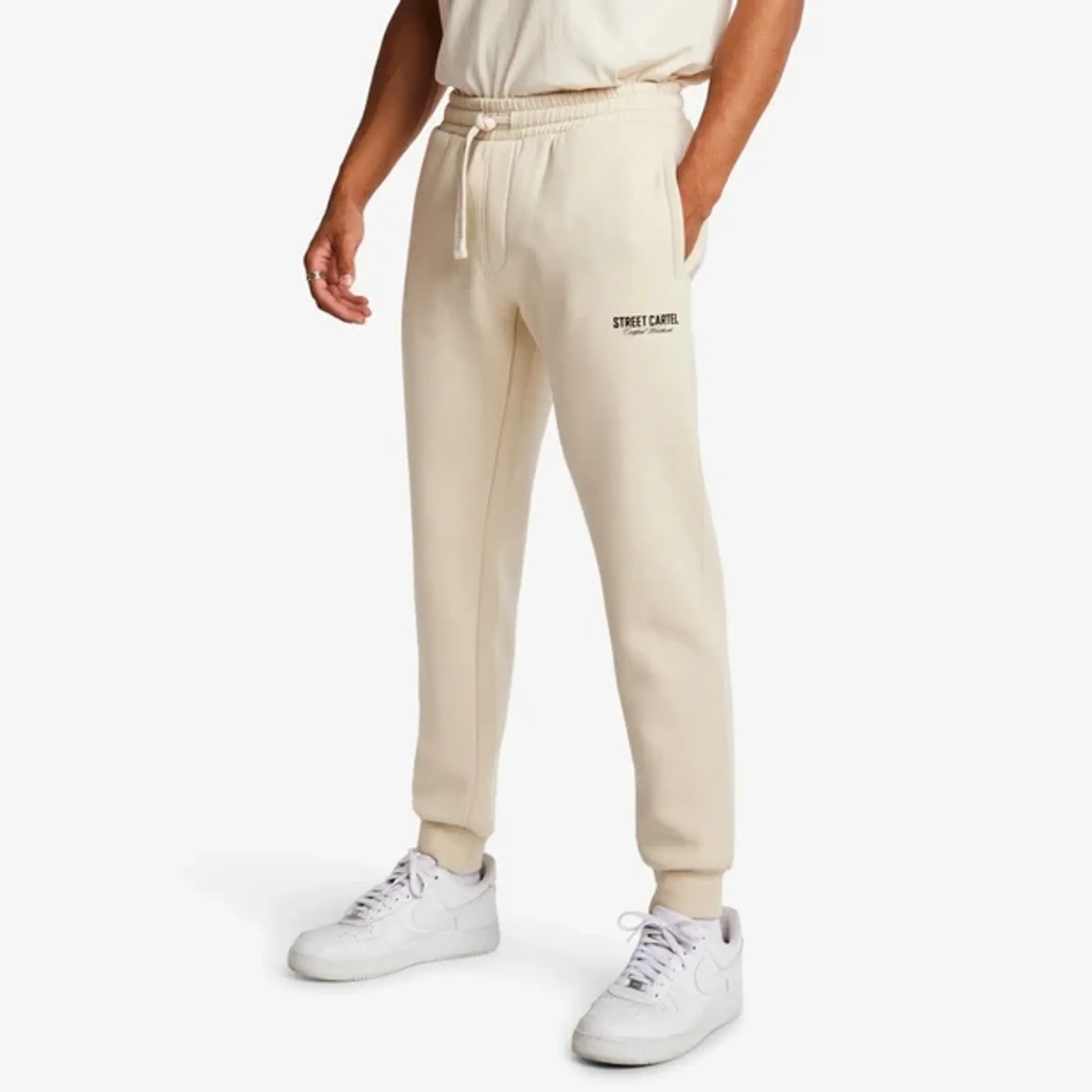 Street Cartel Russo Men Pants - White