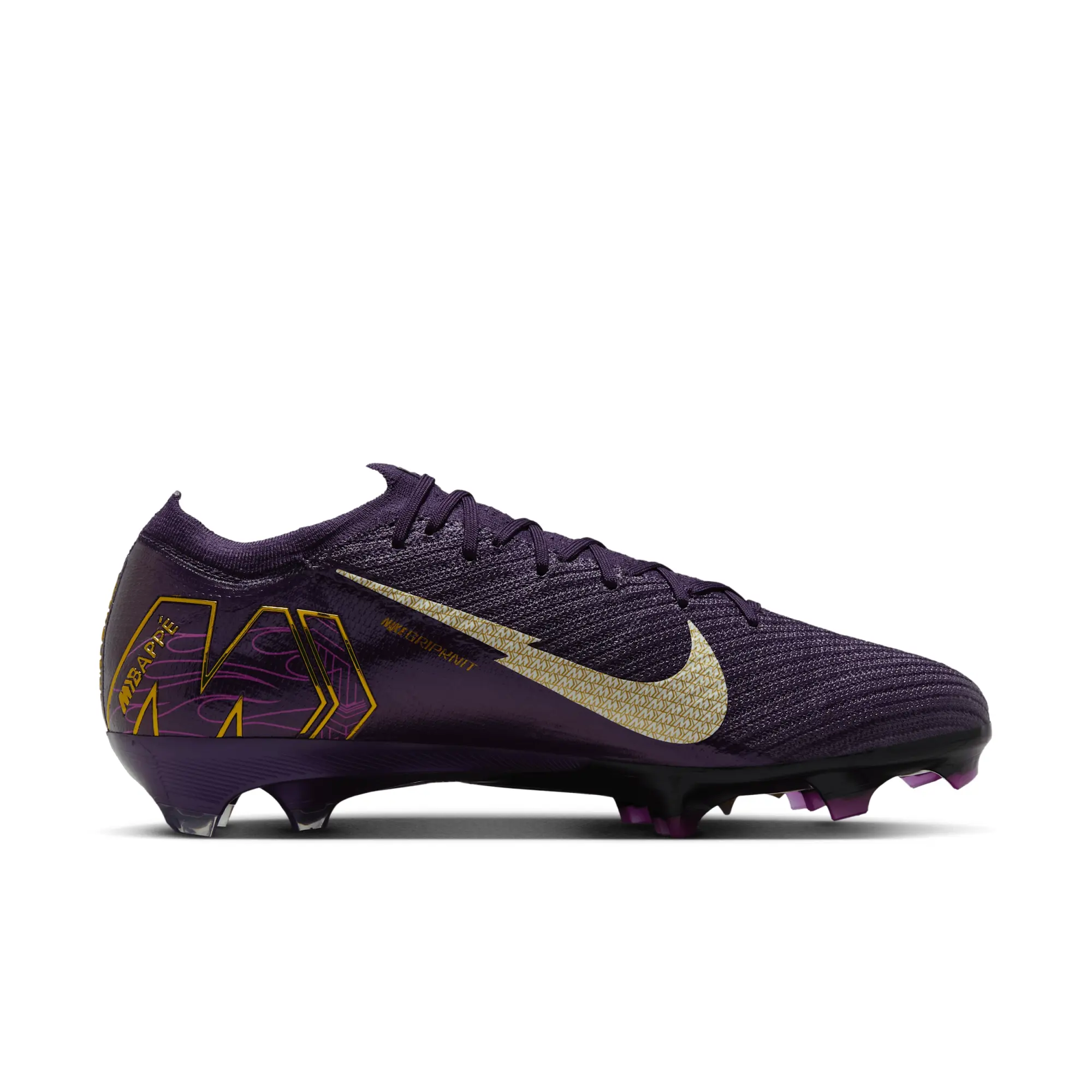 Nike Mercurial Vapor 16 Elite Kylian Mbappé FG Low-Top Football Boot - Purple
