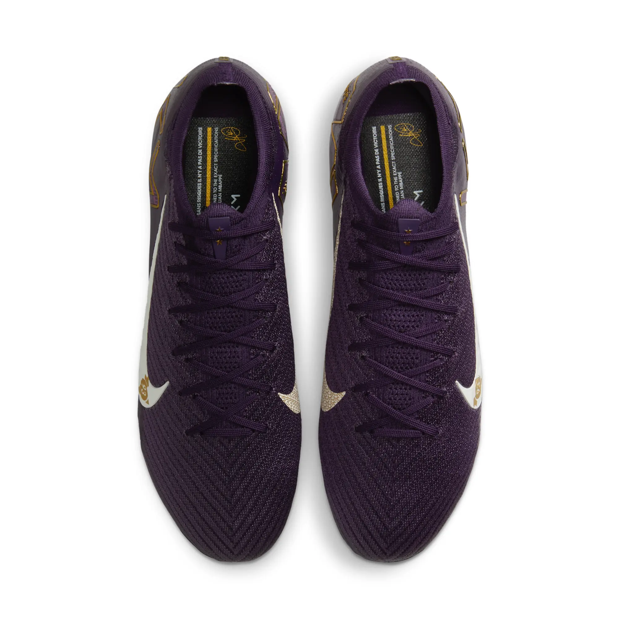Nike Mercurial Vapor 16 Elite Kylian Mbappé FG Low-Top Football Boot - Purple