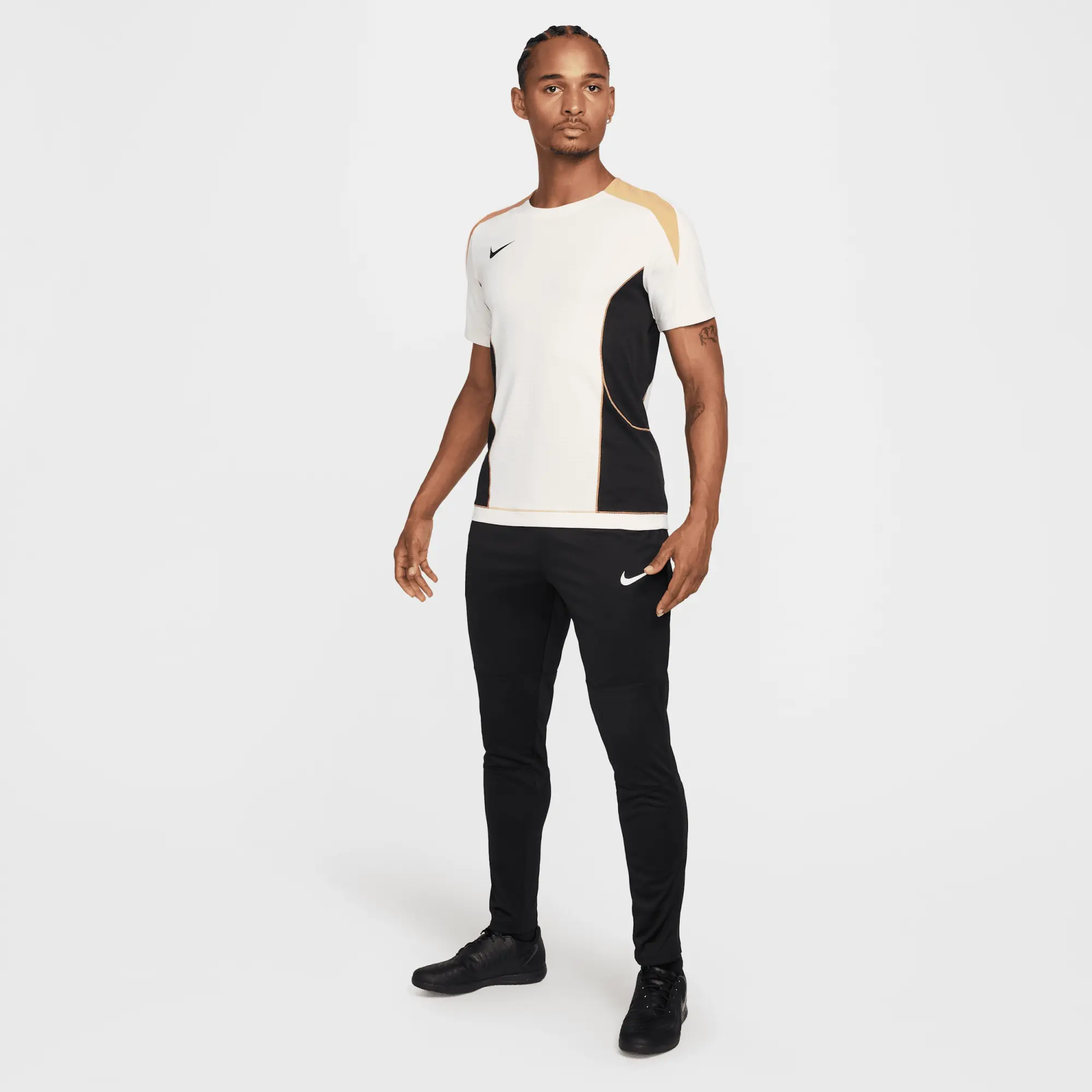 Nike Strike+ Men's Dri-FIT Short-Sleeve Football Top - Brown - Polyester