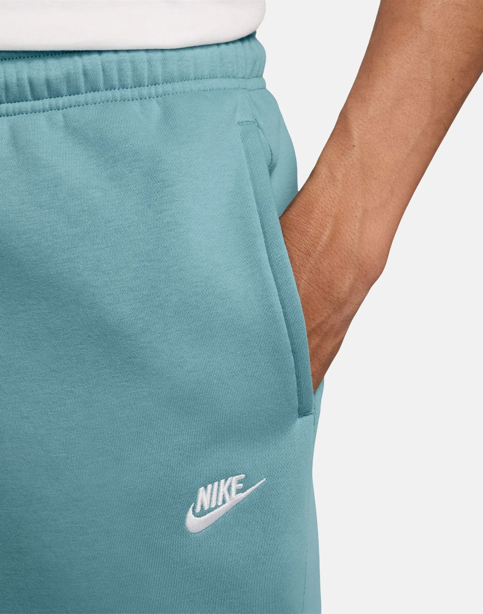 Men's Nike Club Jogger in Blue/White 