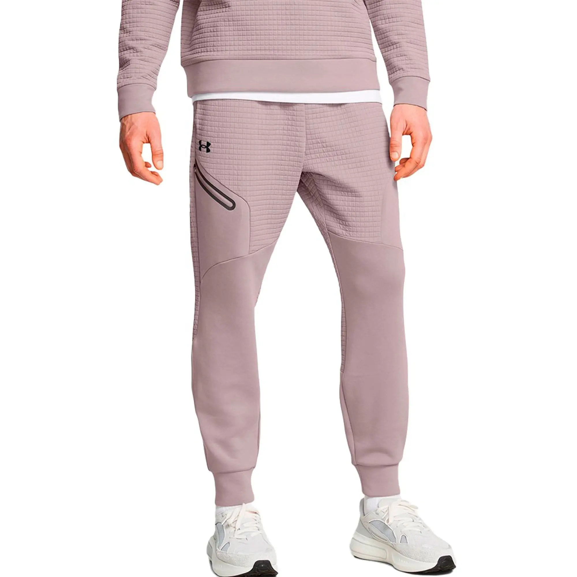 Under Armour  Unstoppable Fleece Grid Men's Joggers Tetra Gray / Black L