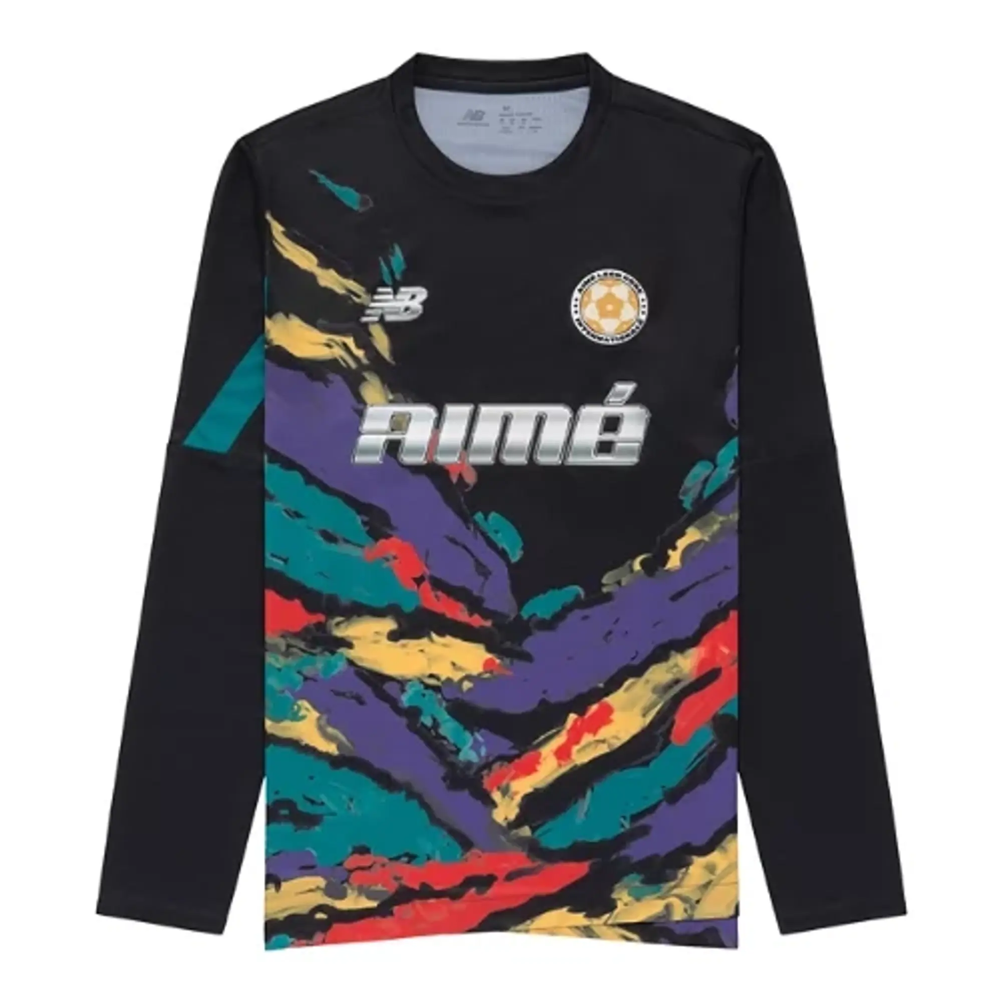 New Balance Men's ALD x NB GK Jersey in Black Polyester