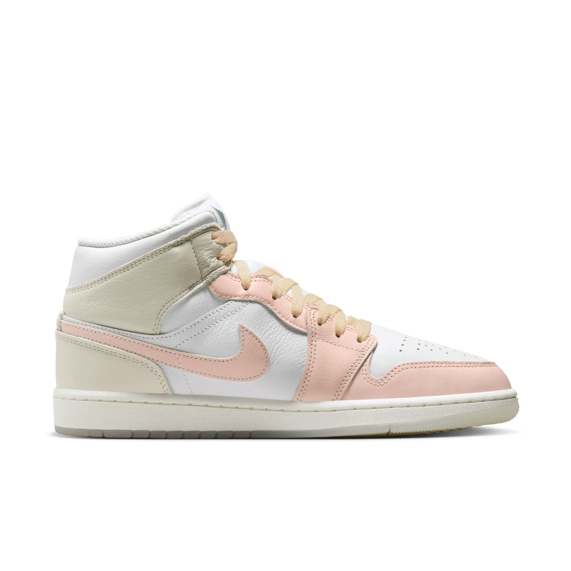 Nike Air Jordan 1 Mid SE Men's Shoes - White