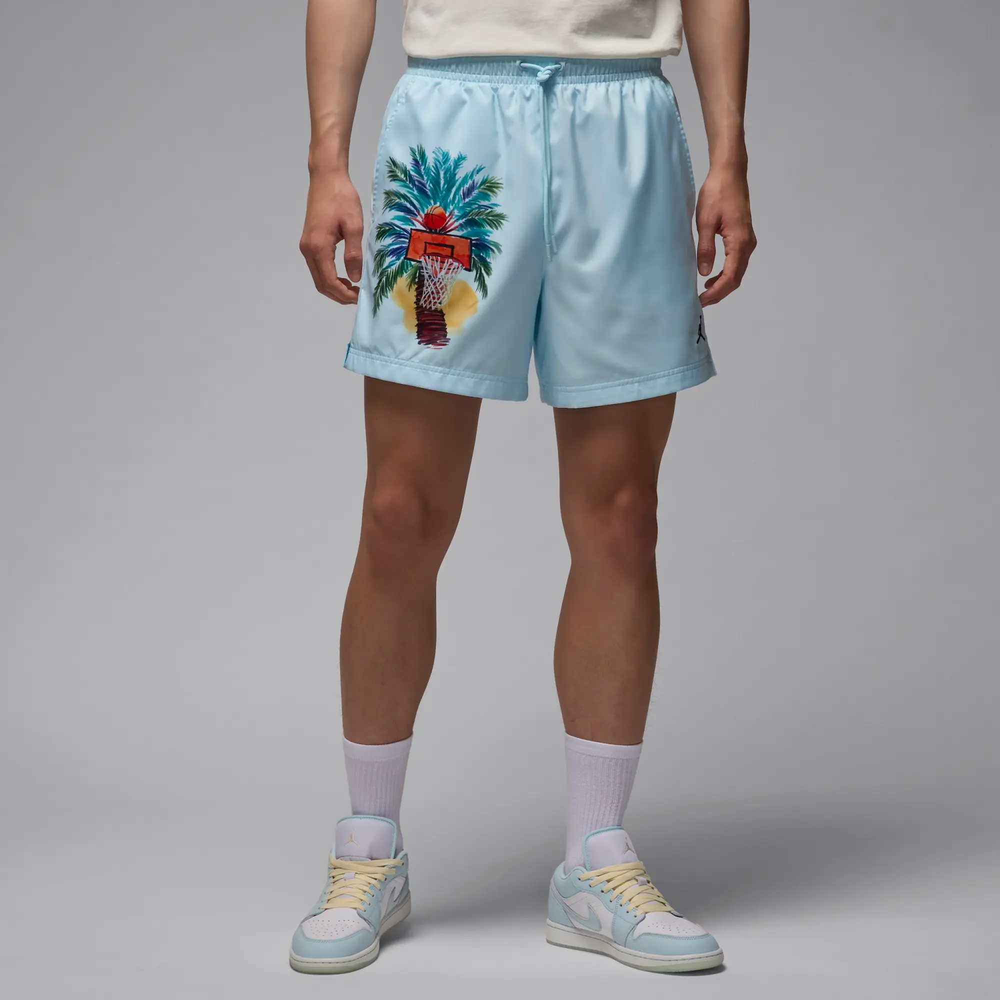 Nike Jordan Essentials Men's Shorts - Blue - Polyester