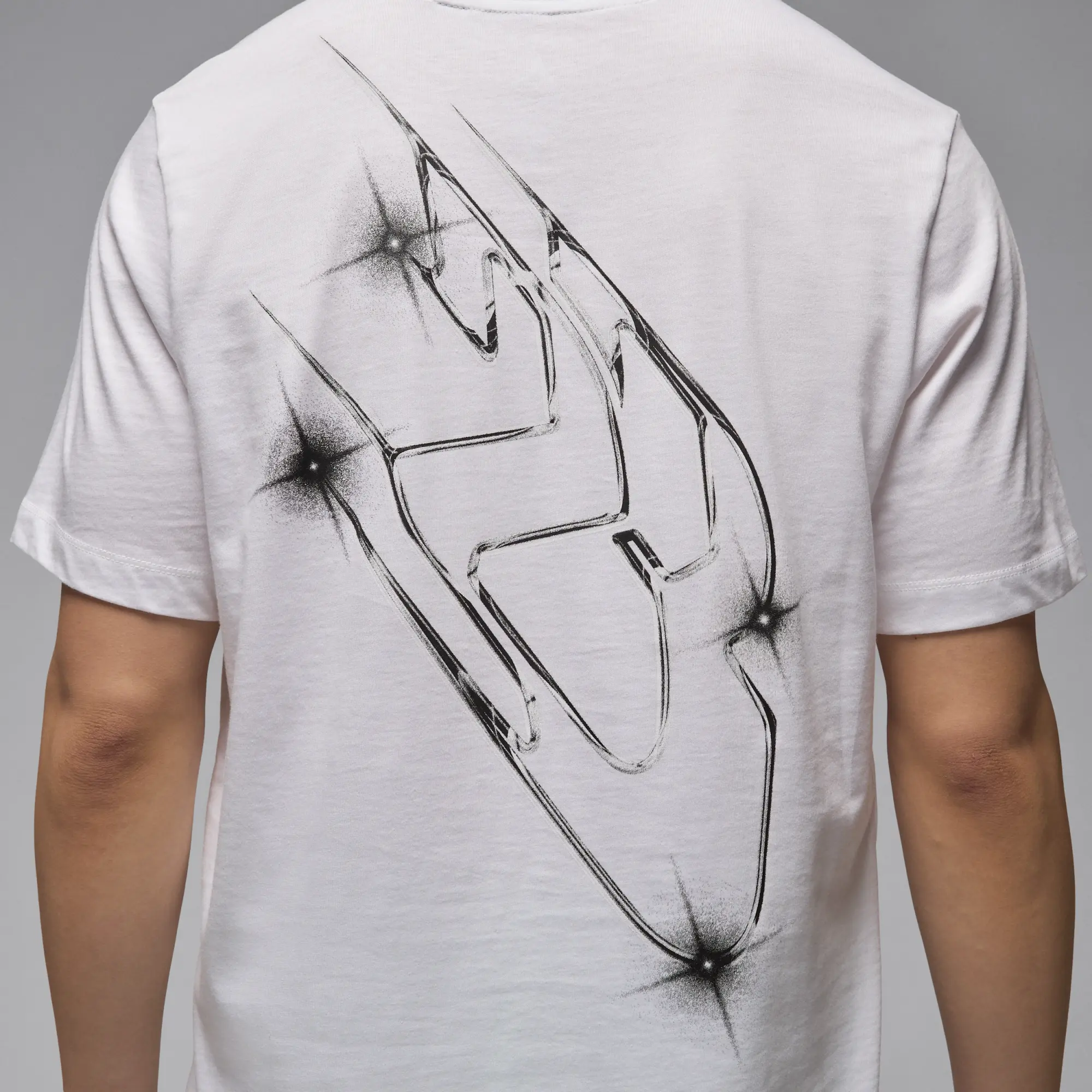 Nike Jordan Sport Men's Dri-FIT T-Shirt - White - Cotton