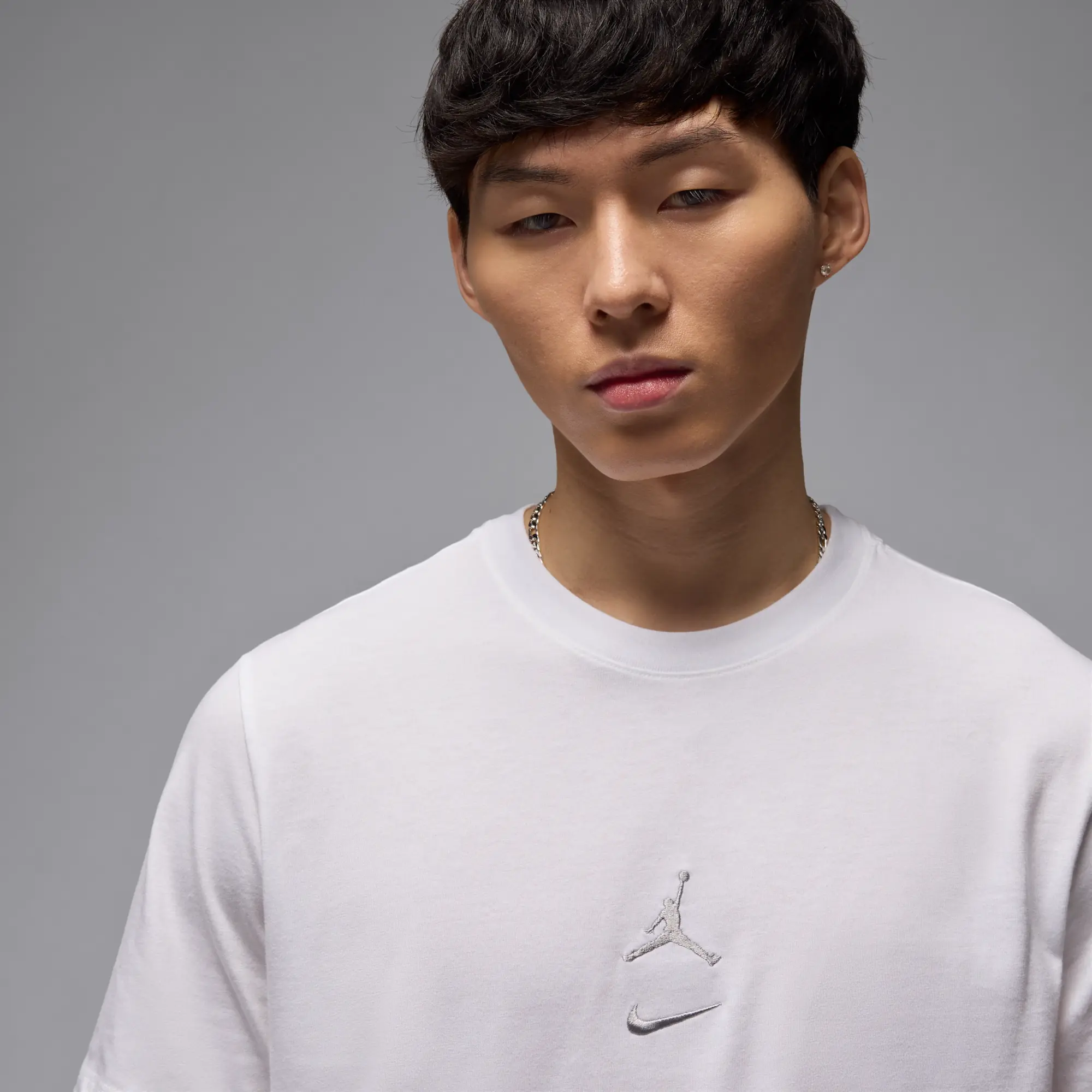 Nike Jordan MVP Men's Jumpman T-Shirt - White - Cotton