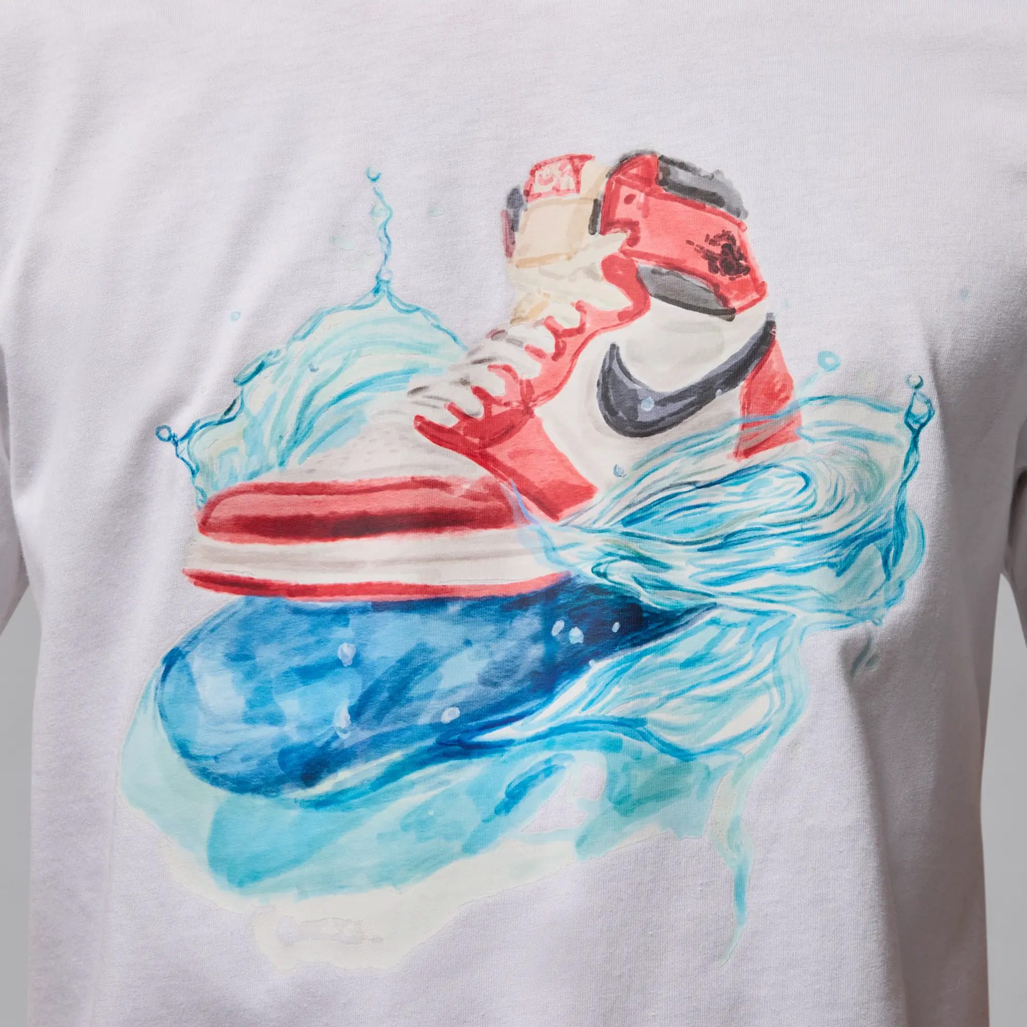 Nike Jordan Flight Essentials AJ1 Men's Short-Sleeve T-Shirt - White - Cotton